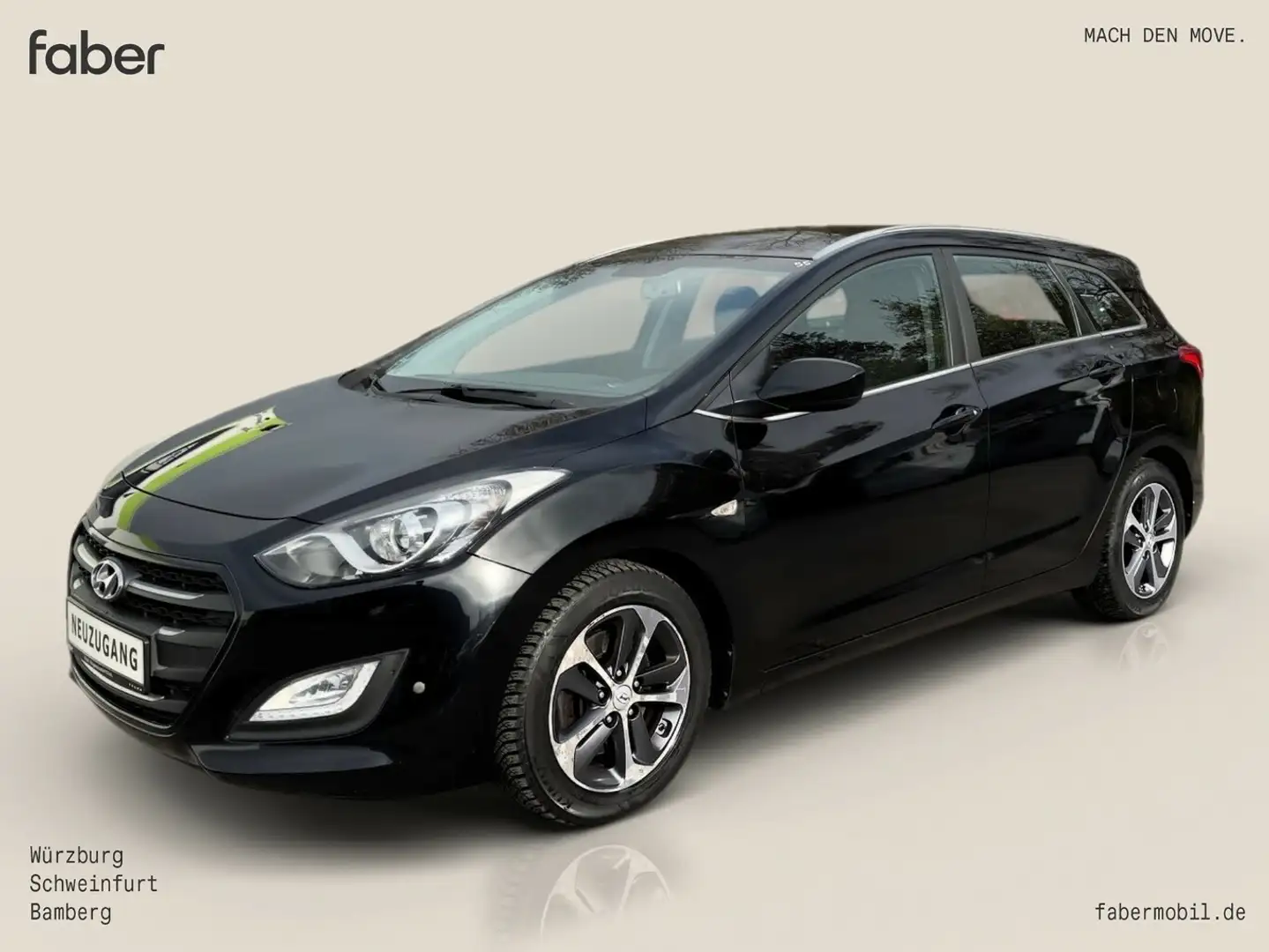 Hyundai i30 1.6 CRDi Kombi Trend Blue Negro - 2