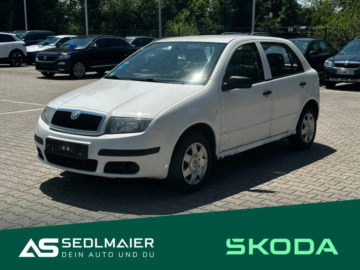 Skoda Fabia 1.2 Classic FAHRBEREIT | TÜV bis 12/26 Blanc - 2