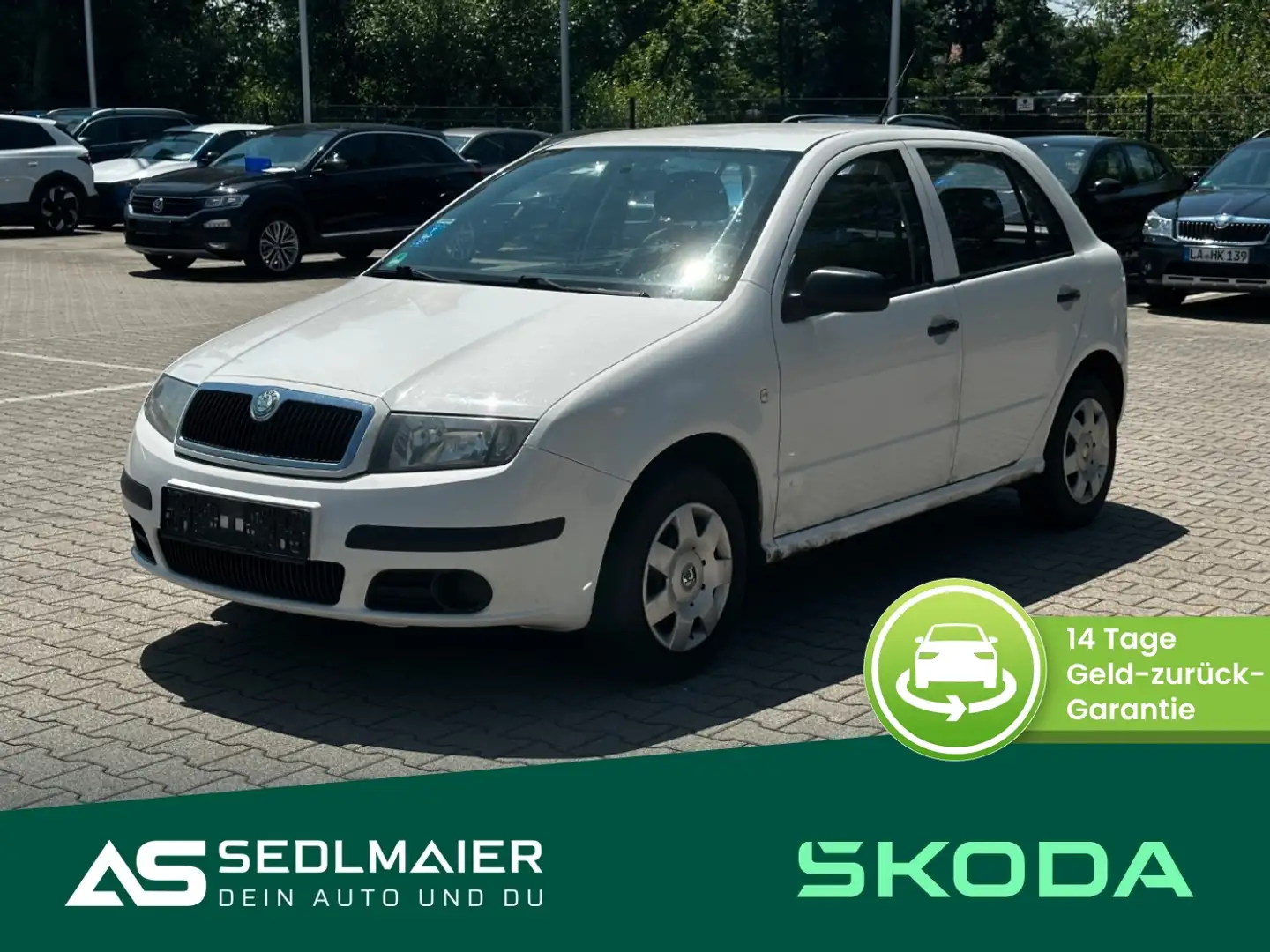 Skoda Fabia 1.2 Classic FAHRBEREIT | TÜV bis 12/26 Blanc - 1