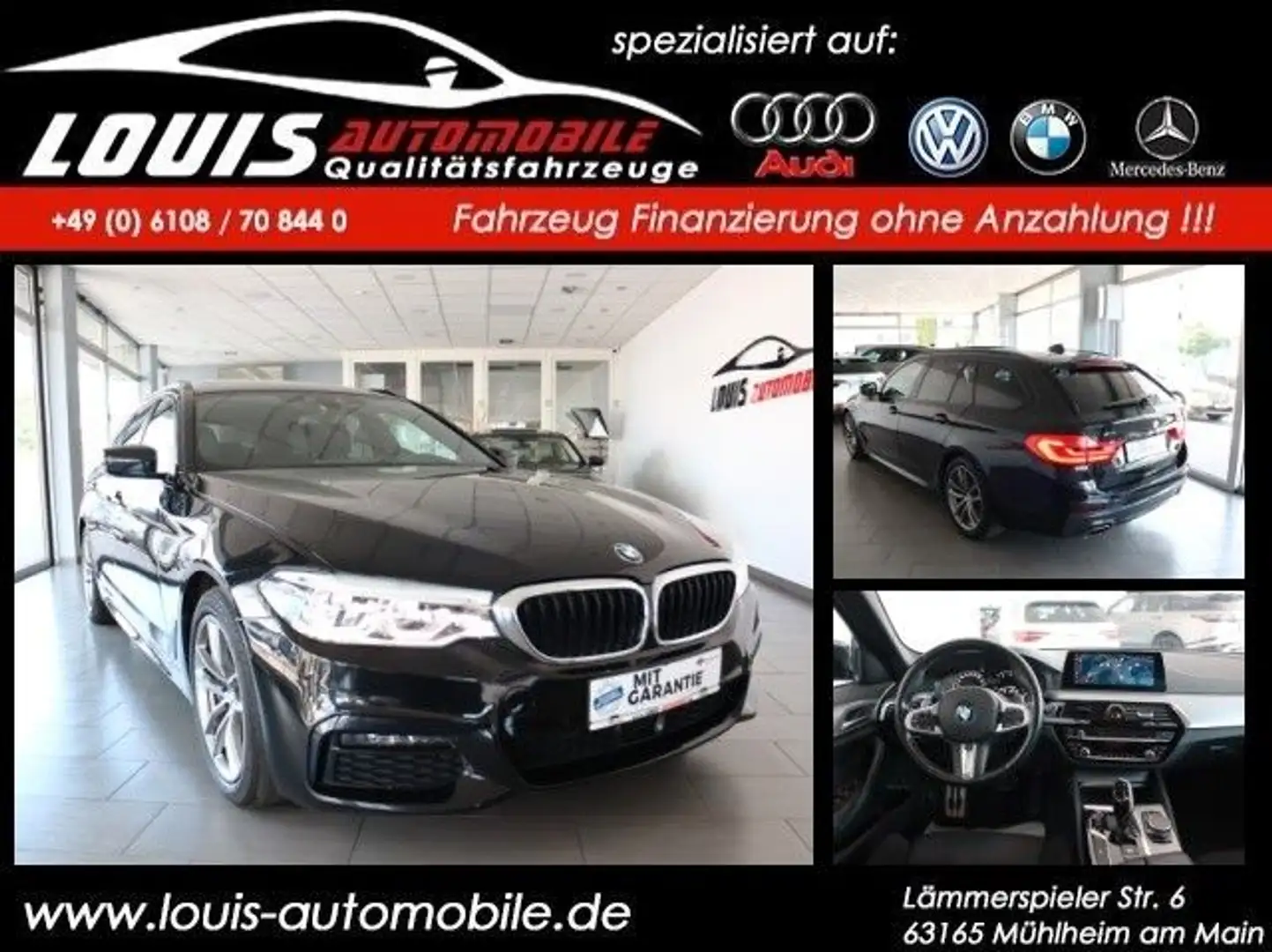 BMW 530 i xDrive  Touring M Sport Head-Up/Panor./LED Schwarz - 1
