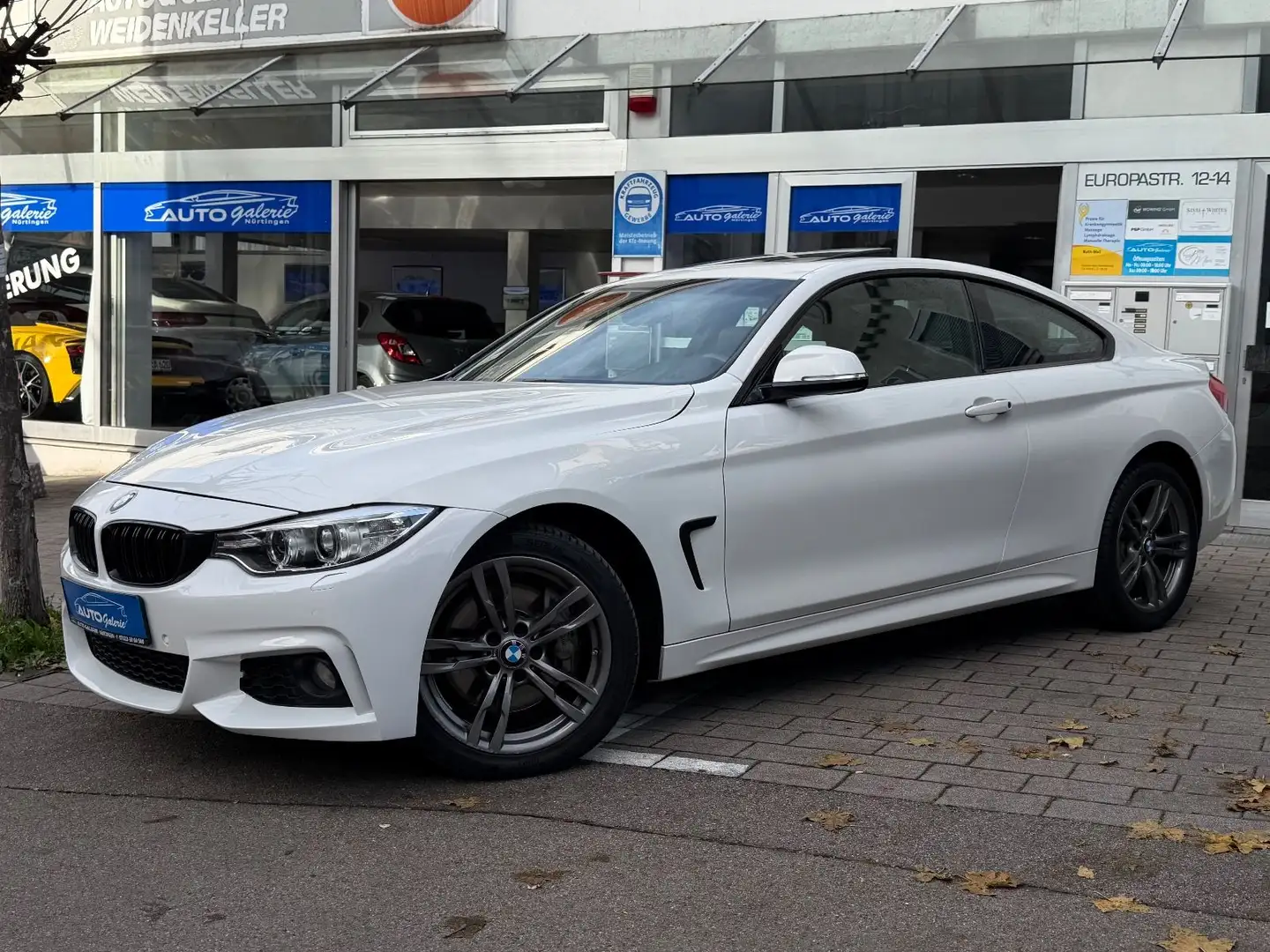 BMW 435 d xDrive M Sport |DE-Fzg|S-Dach|Vollleder|EU6 Weiß - 1