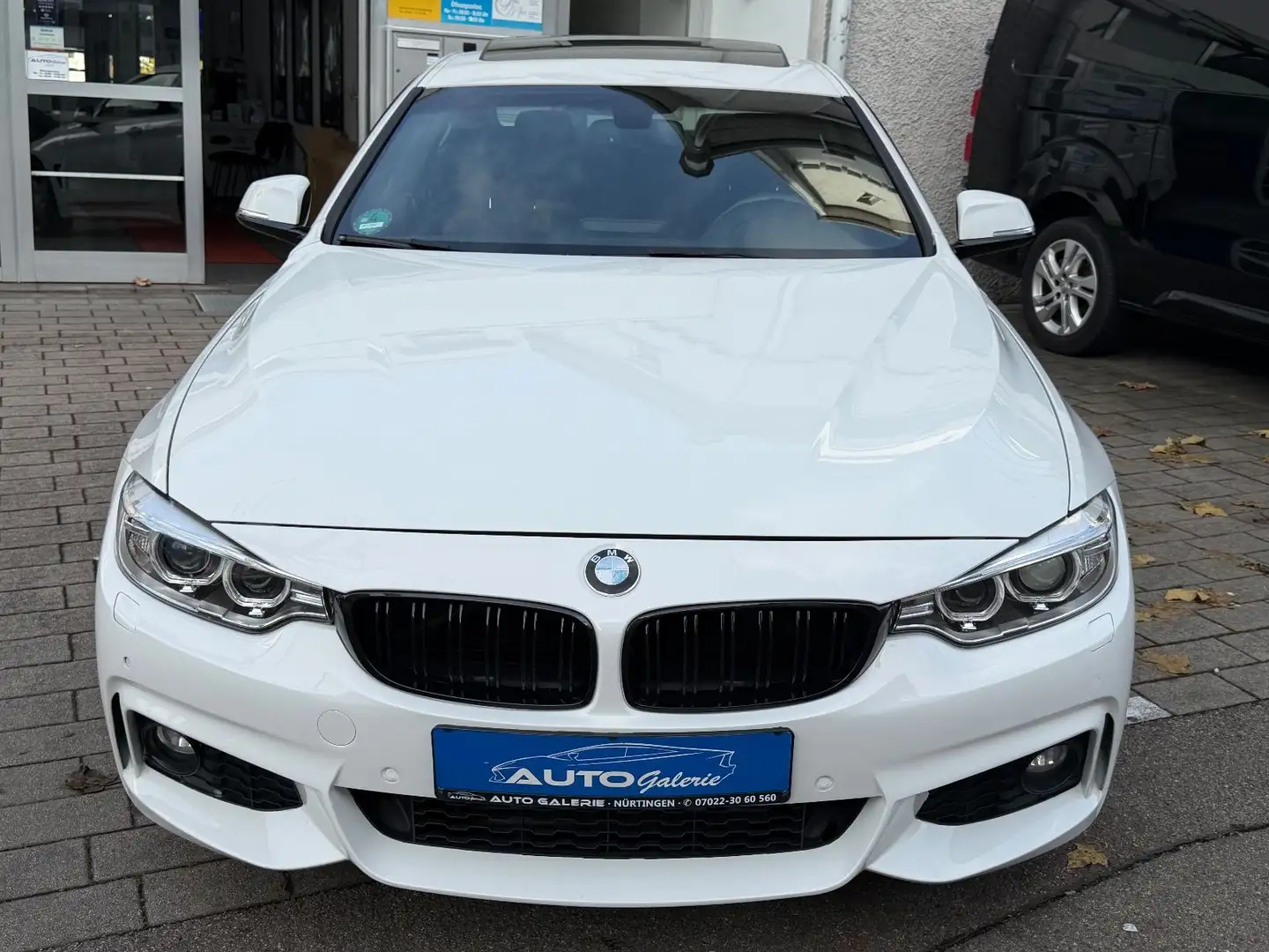 BMW 435 d xDrive M Sport |DE-Fzg|S-Dach|Vollleder|EU6 Weiß - 2
