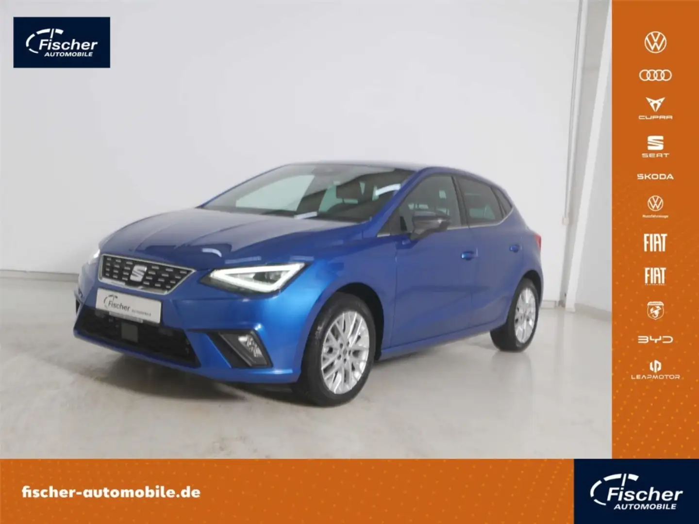 SEAT Ibiza 1.0 TSI DSG XCELLENCE NAV/LED/DINAMICA/RFK Blau - 1
