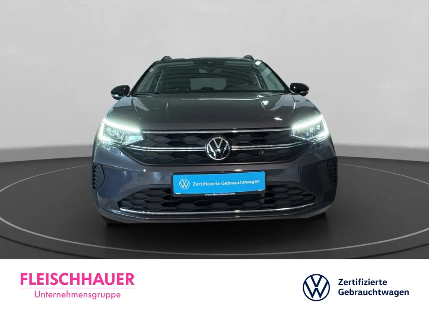 Volkswagen Taigo Goal 1.0 TSI LIFE DSG+LED+ACC+CARPLAY+DC+SHZ+PDC V Grau - 2