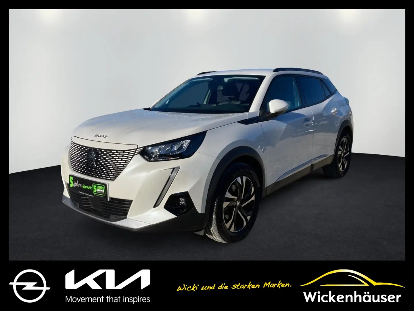 Peugeot 2008 Elektro 136 Allure Navi Kamera SHZ Blanco - 1
