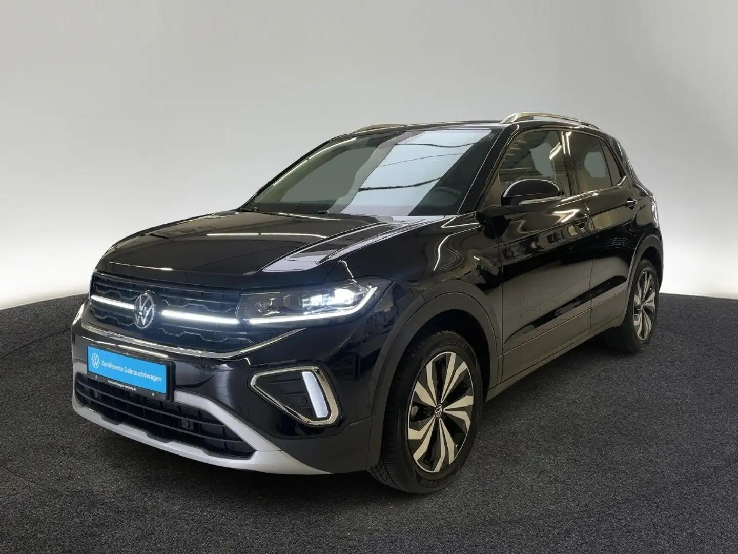 Volkswagen T-Cross 1.0 TSI Style LED AHK Navi Sitzhzg ACC Schwarz - 2