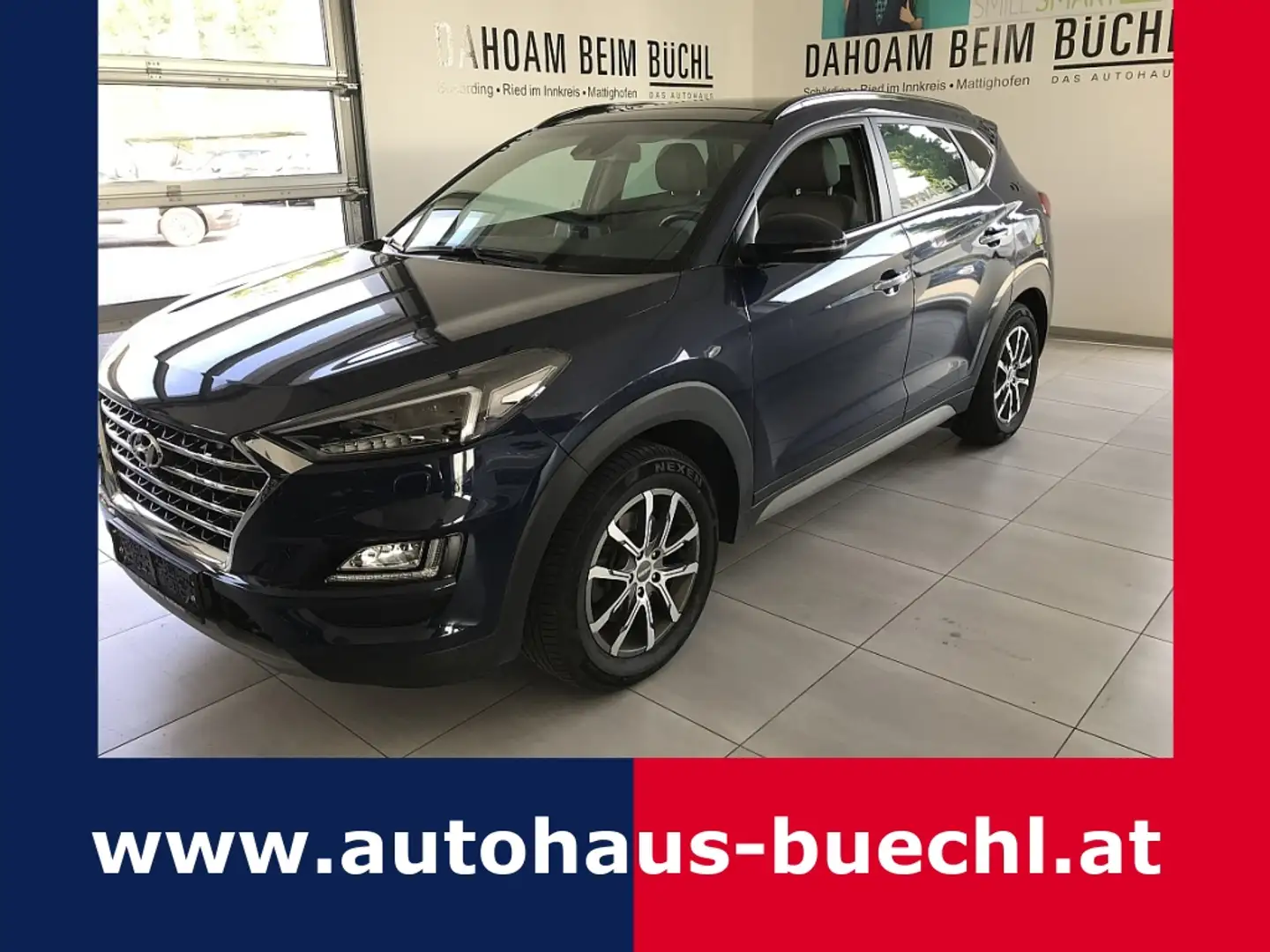 Hyundai TUCSON Tucson 1,6 CRDI 4WD Level 6 DCT Aut. Blue - 1