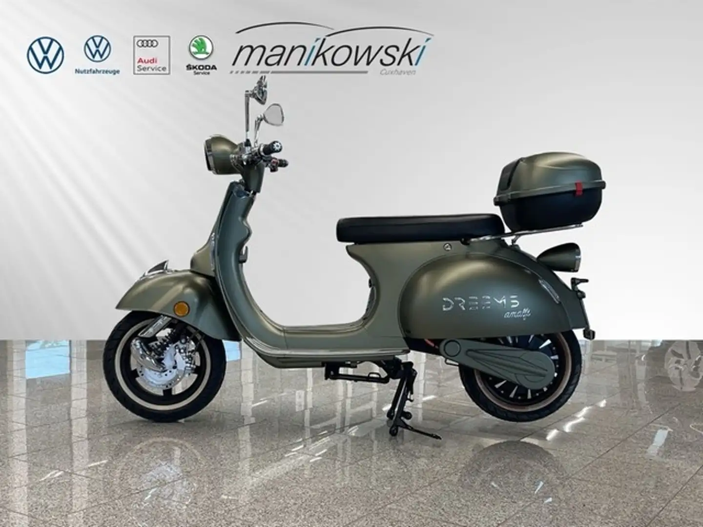 Dreems Amalfi entspricht Leichtkraftrad-Roller 125ccm Verde - 2