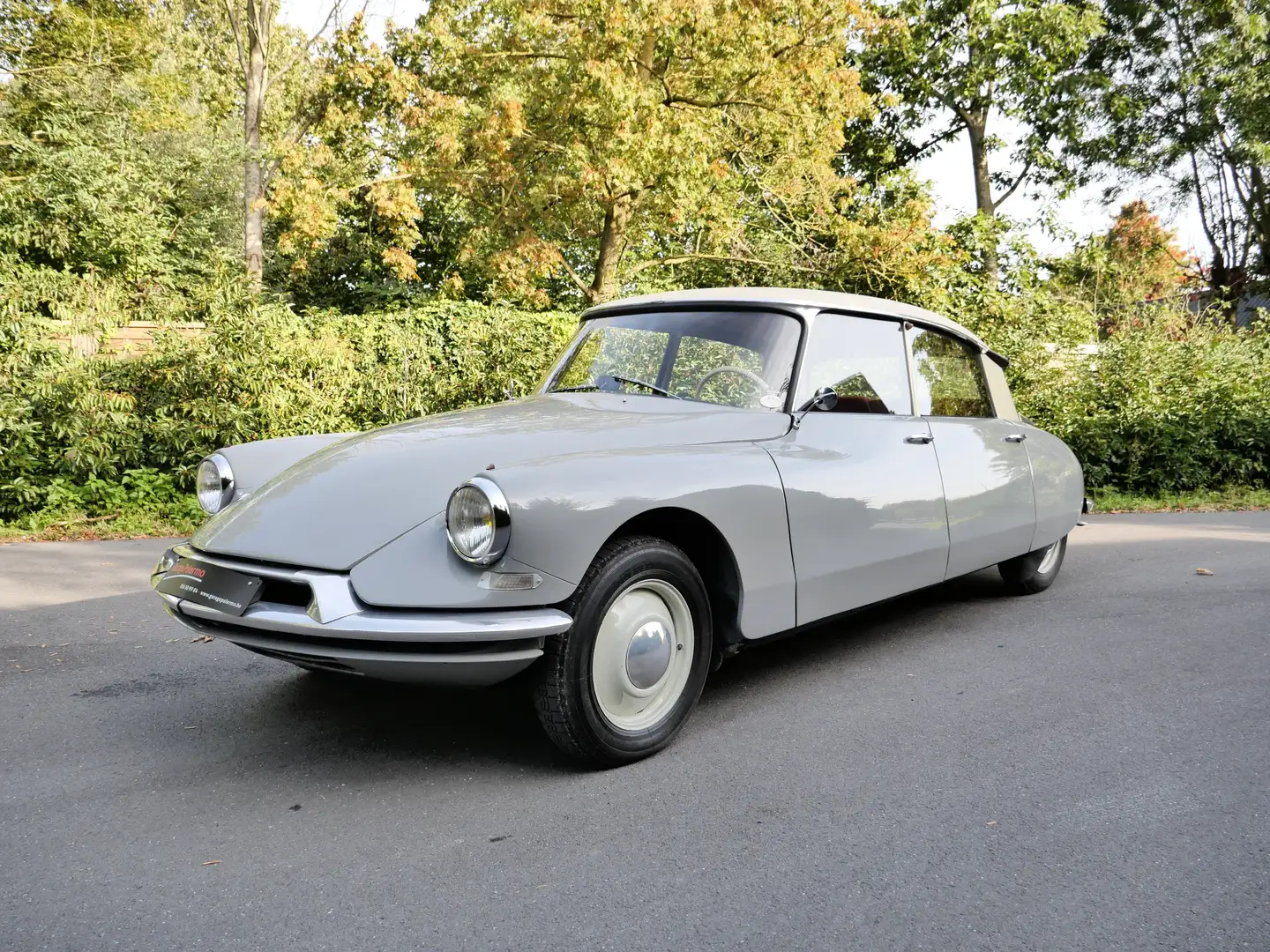 Citroen DS ID19 - 1ste fase, model 1955 - collectors item Grijs - 1