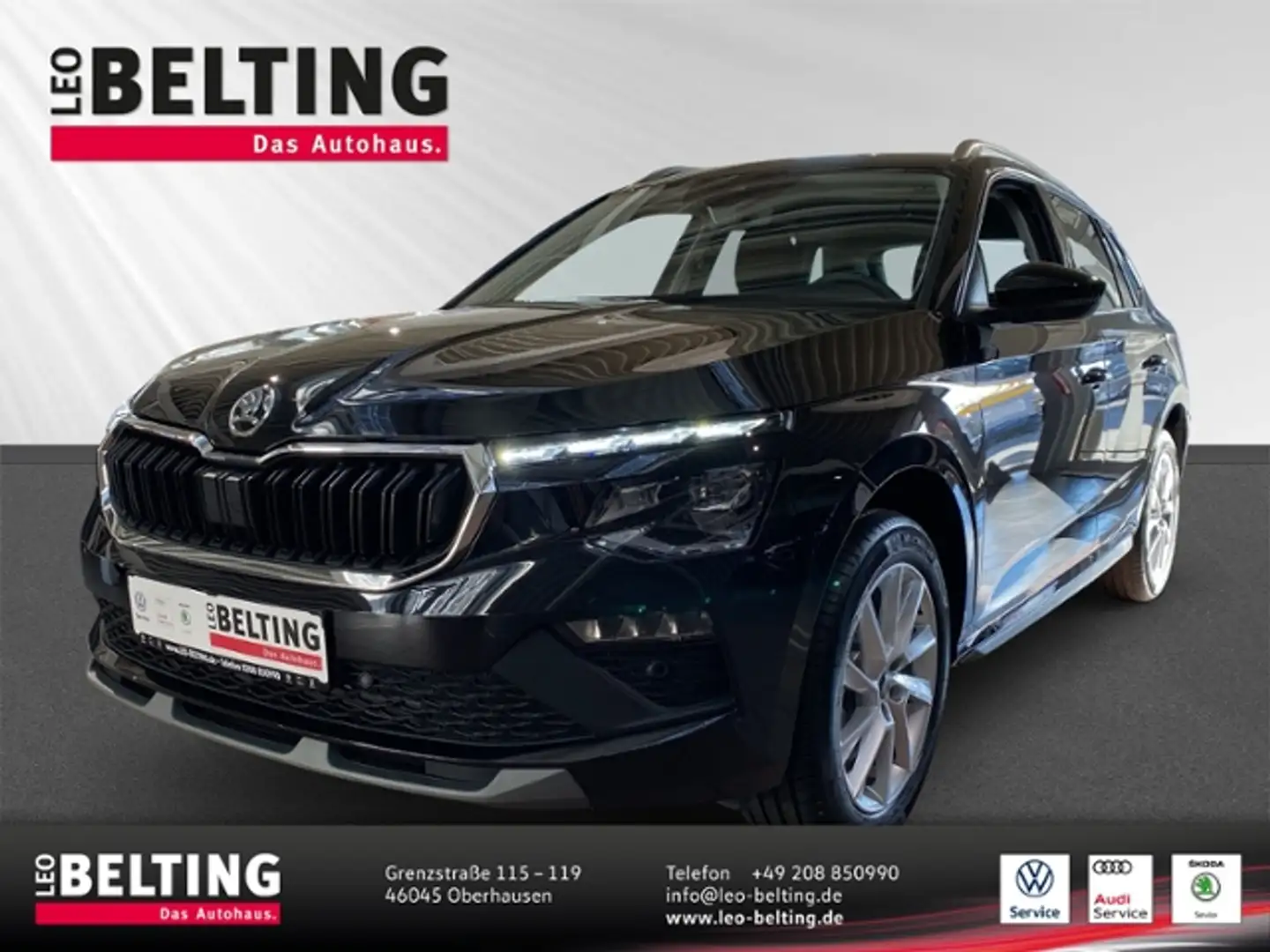Skoda Kamiq 130 Jahre Premium 1.5 TSI DSG Matrix Kamera Keyle Noir - 1