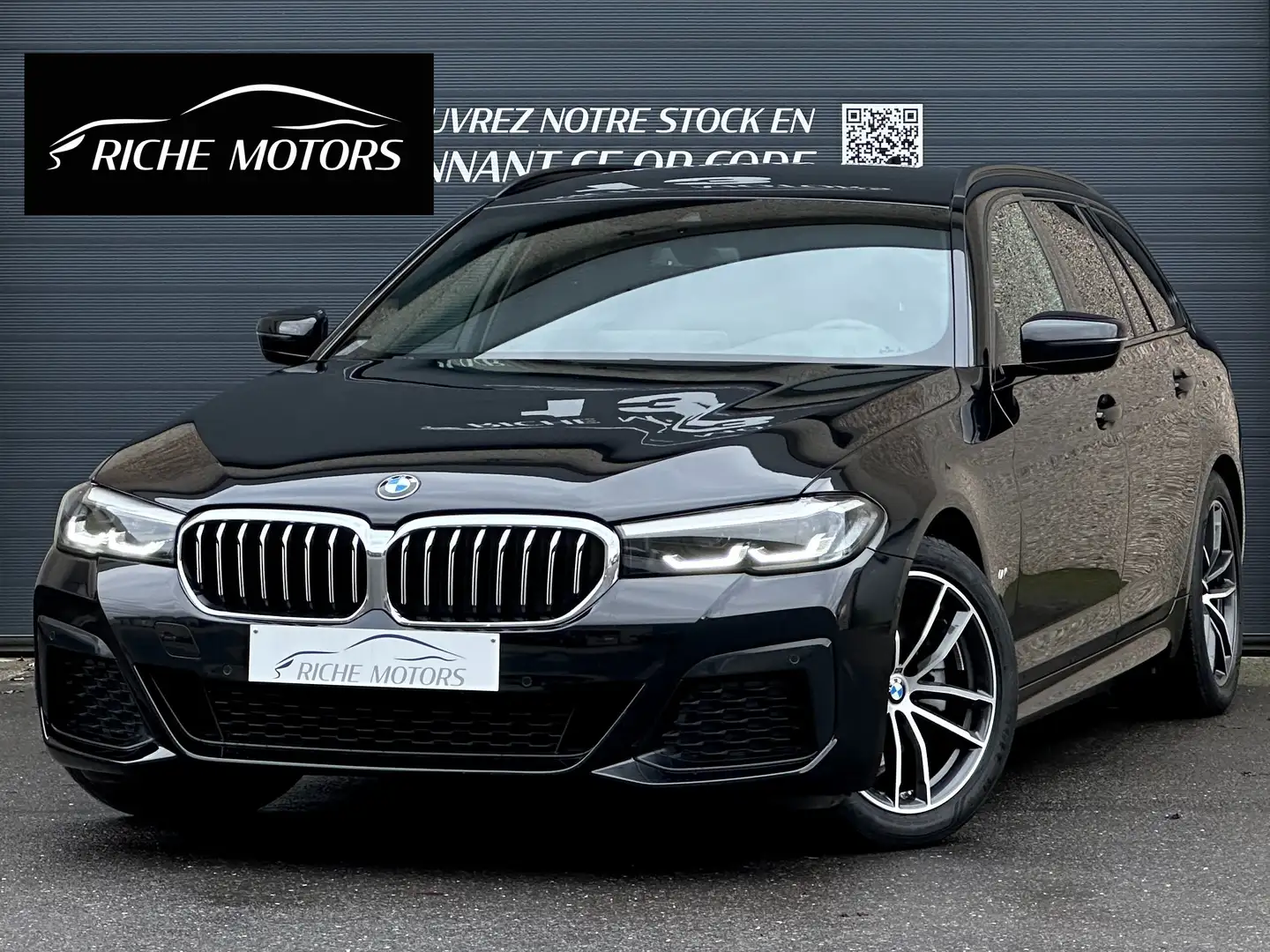 BMW 520 dA Touring MHEV / M Sport / HiFi / LED / Cockpit Schwarz - 1