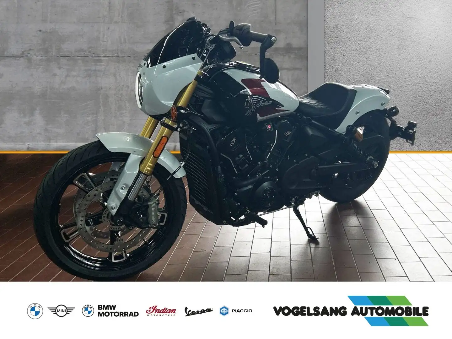 Indian Scout 101 Sondermodell, TFT-Display, Keyless Rid bijela - 1