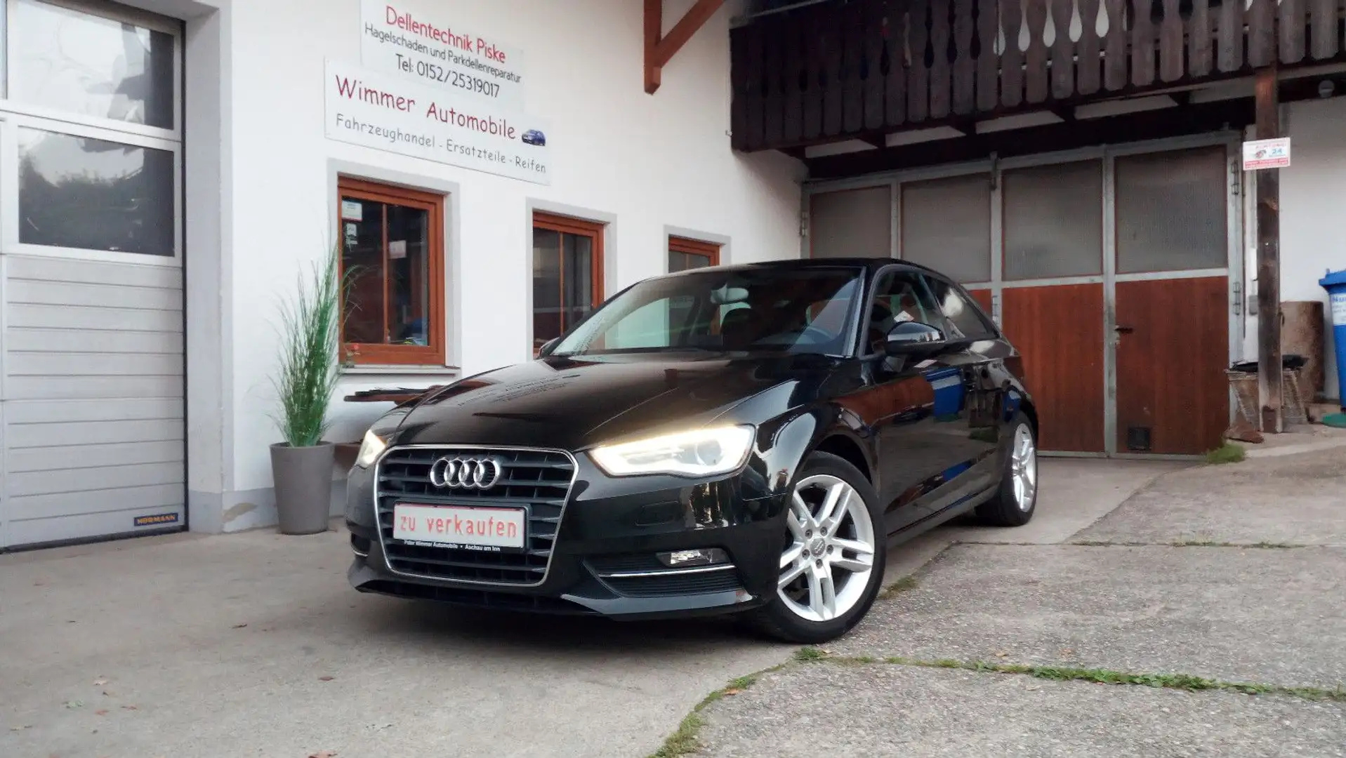 Audi A3 1.4 TFSi ambition ultra s-tronic Schwarz - 1
