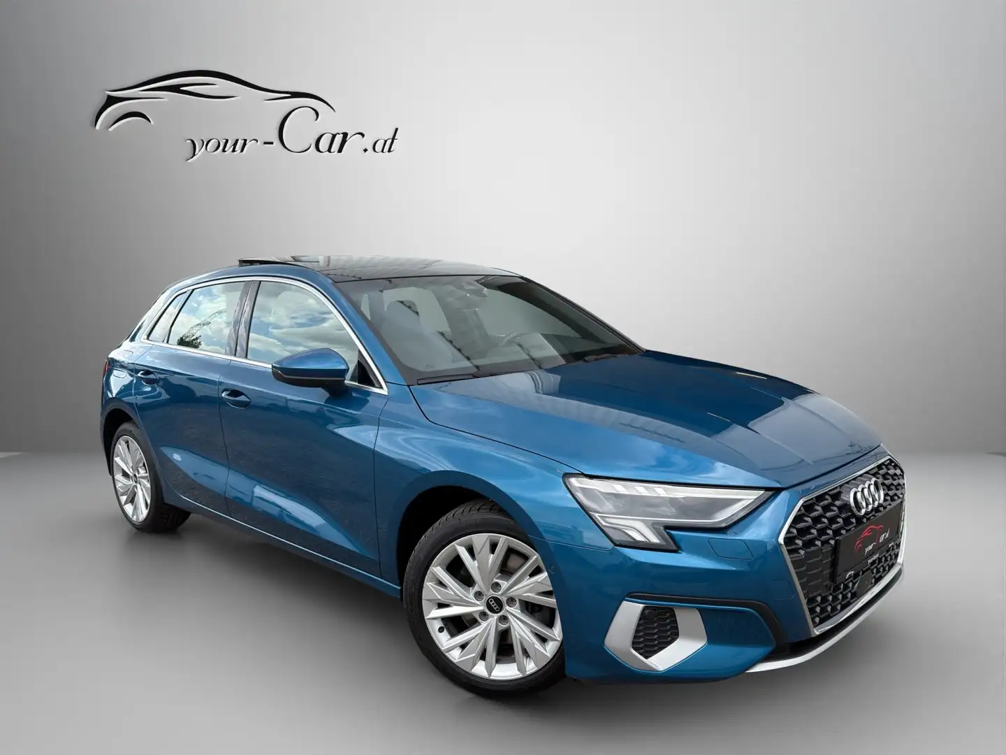 Audi A3 SB 35 TDI advanced S-tronic *PANO, LED, AHK, AMBI* Blau - 1