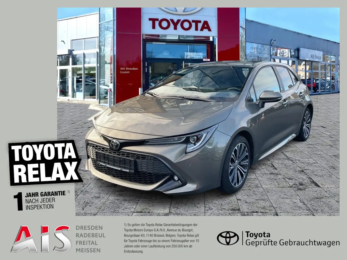 Toyota Corolla 1.2T Team D ACC+LED+SHZ+2xKlima+Kam.+LM Bruin - 1