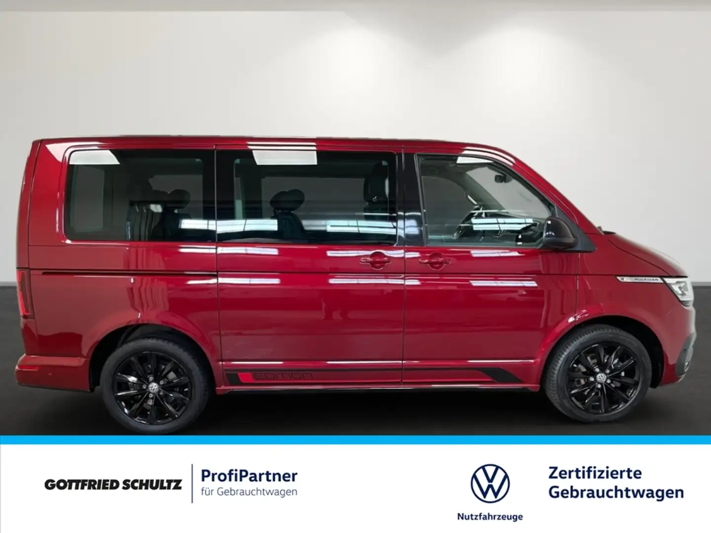 Volkswagen T6.1 Multivan Edition 2.0 TDI DSG Rückfahrkamera Rot - 2