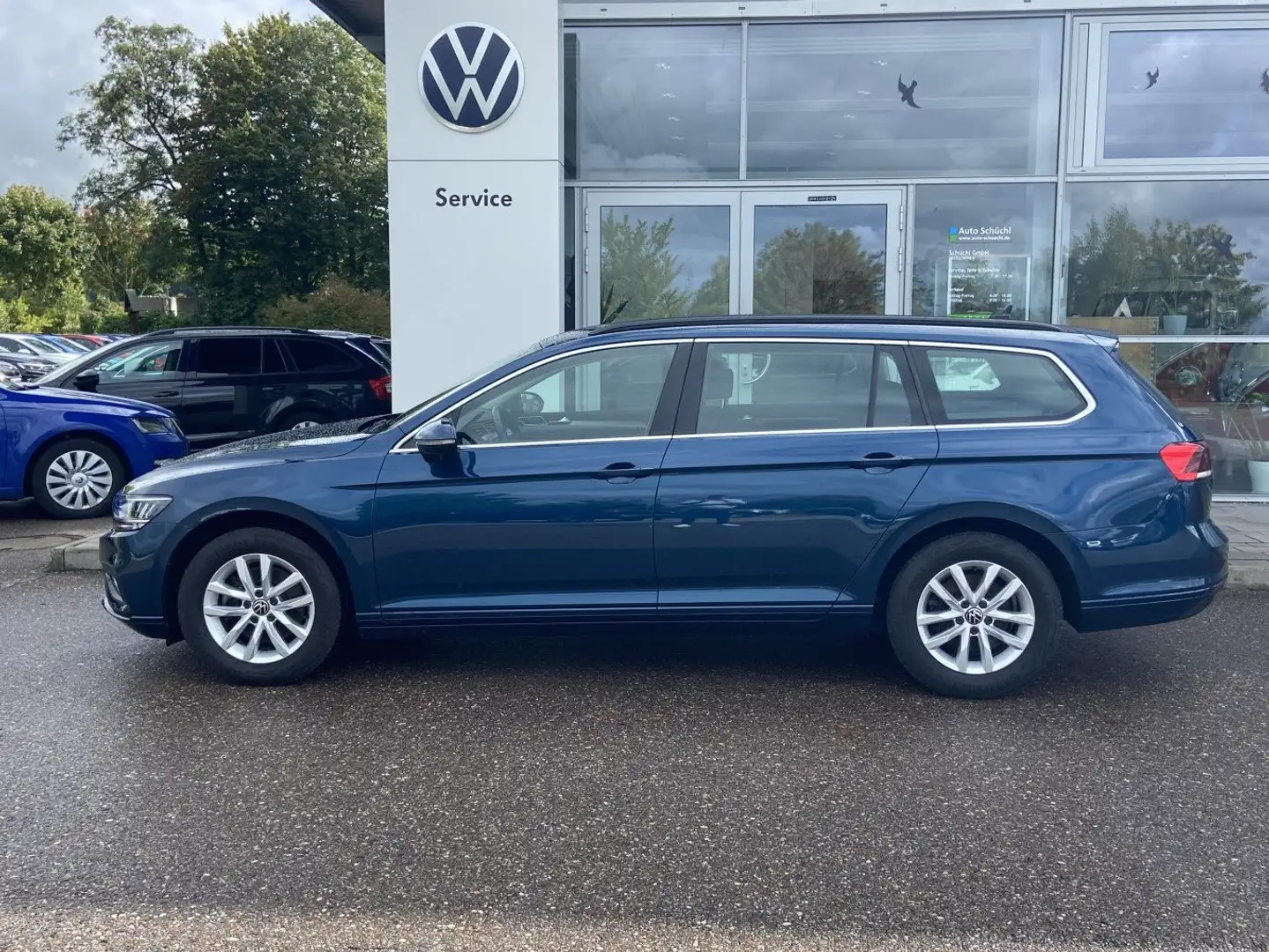 Volkswagen Passat Variant 2.0 TDI DSG Business NAVI+LED+KAM Blau - 2