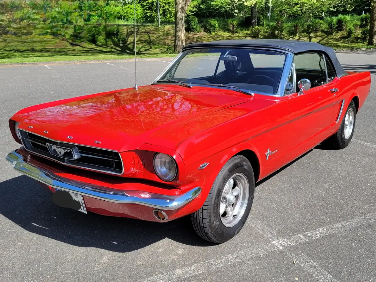 Ford Mustang T5 298 V8 Cabrio Note 2- H-Kennzeichen, foto 1