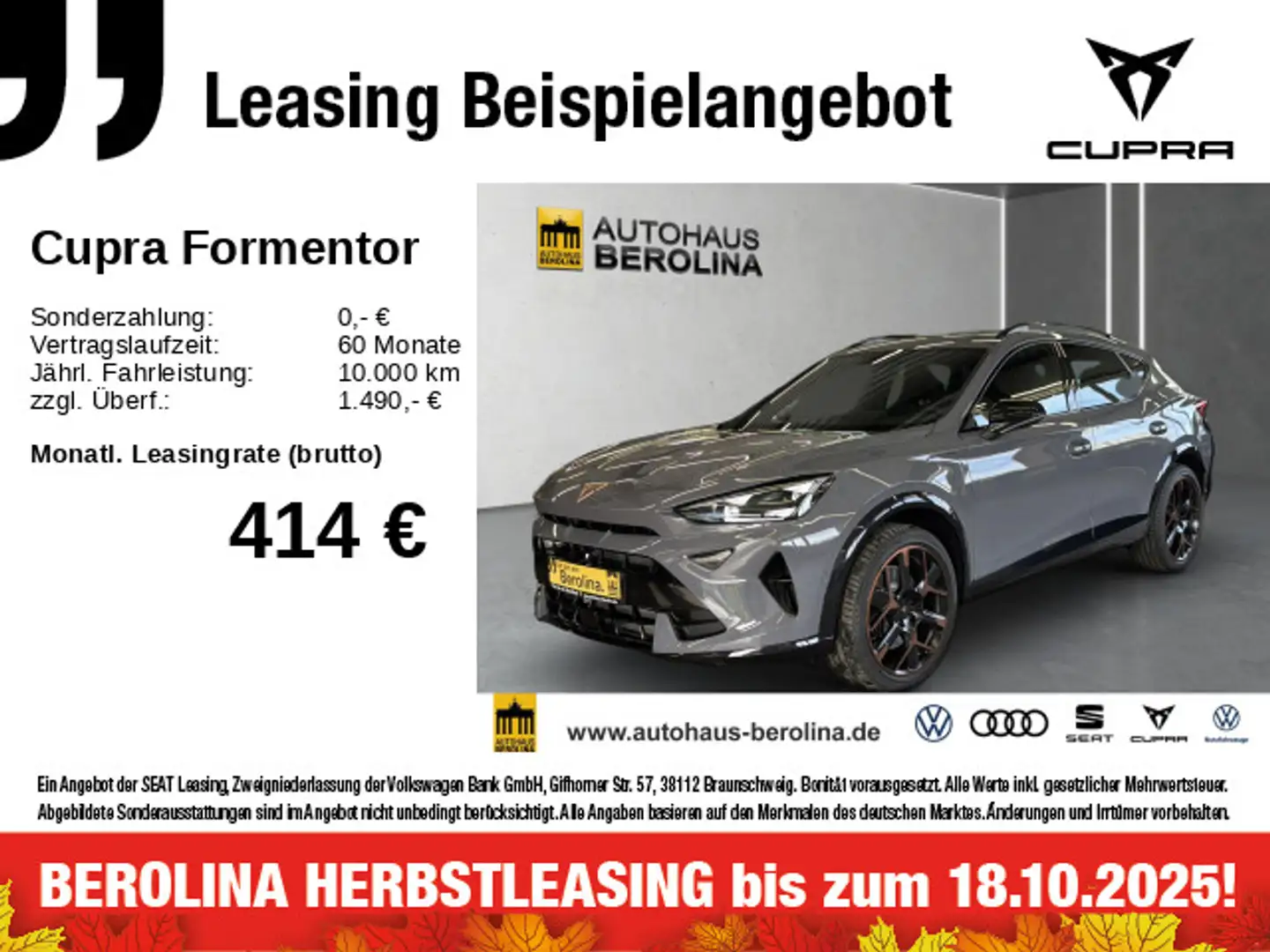CUPRA Formentor 1.5 e-Hybrid VZ DSG *PANO*SENNHEISER* Grijs - 1