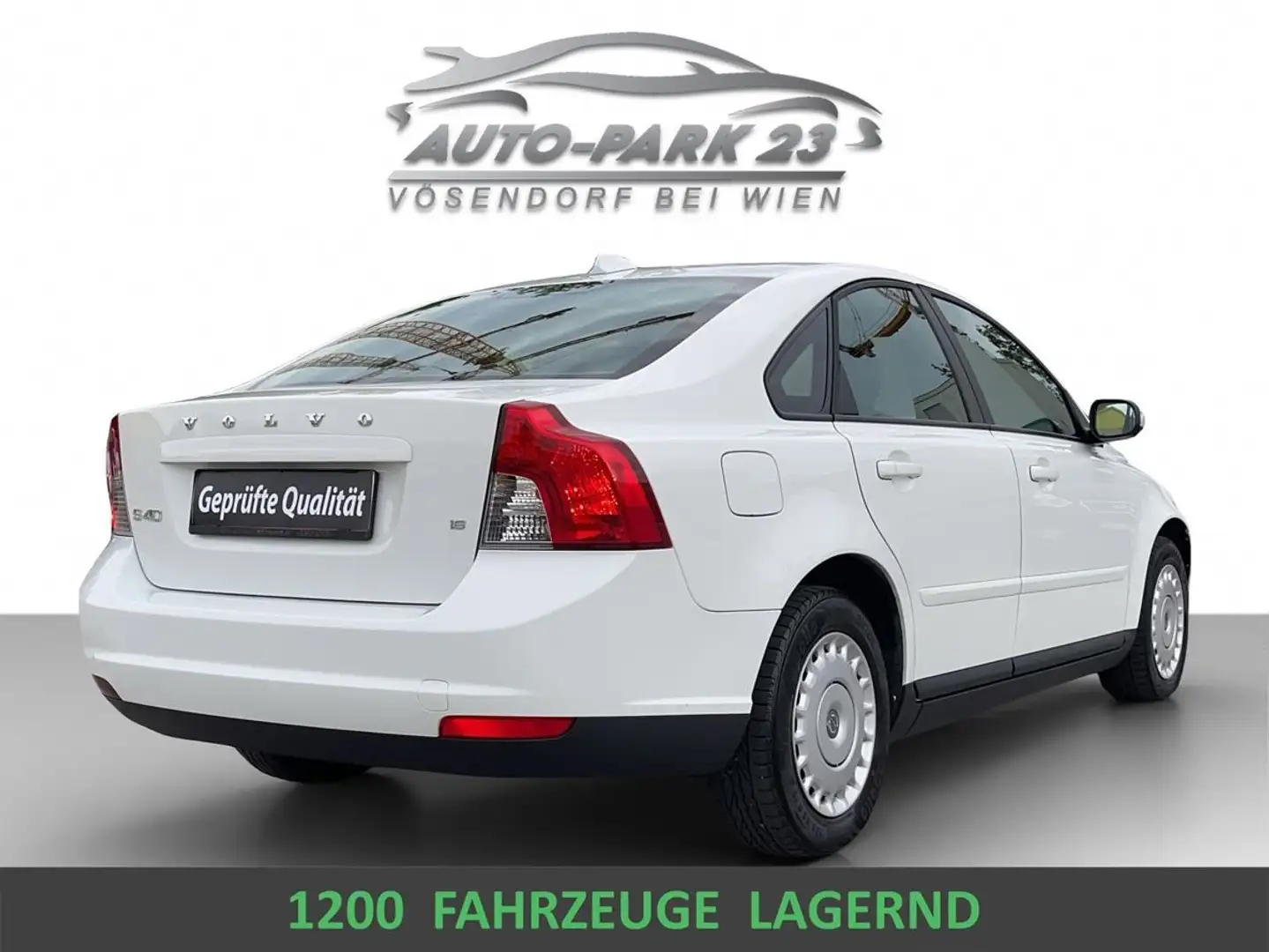Volvo S40 1,6*NUR 140.000KM**NEUES PICKERL 6/2026*MOD2010 Білий - 1
