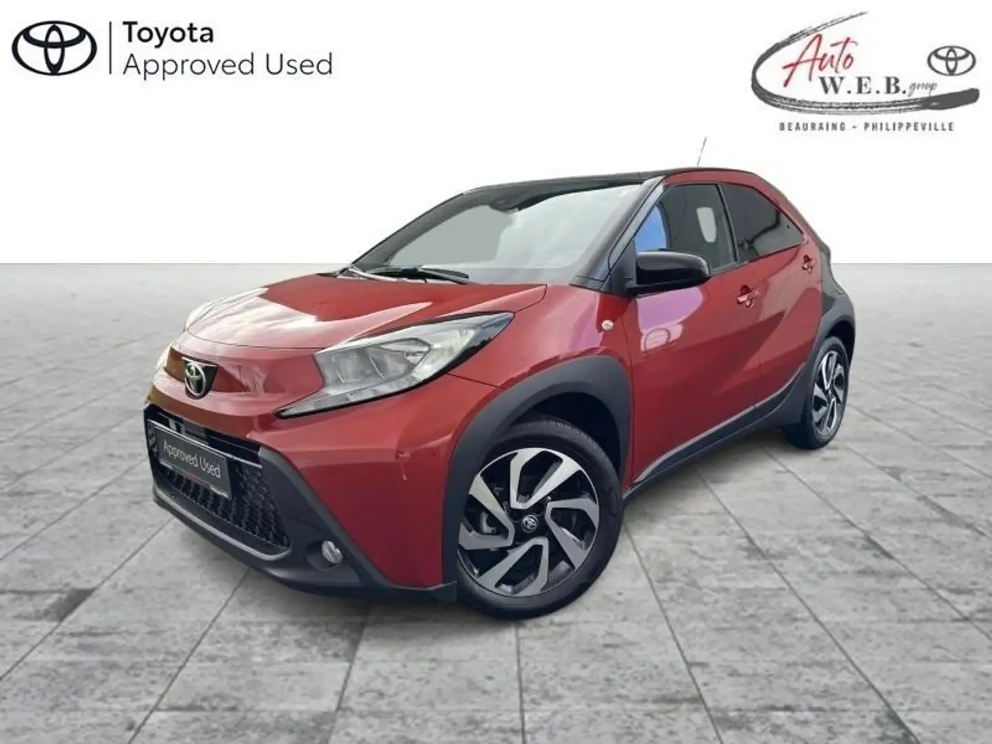 Toyota Aygo X 1.0 Essence CVT X-pulse AUTO Rouge - 1