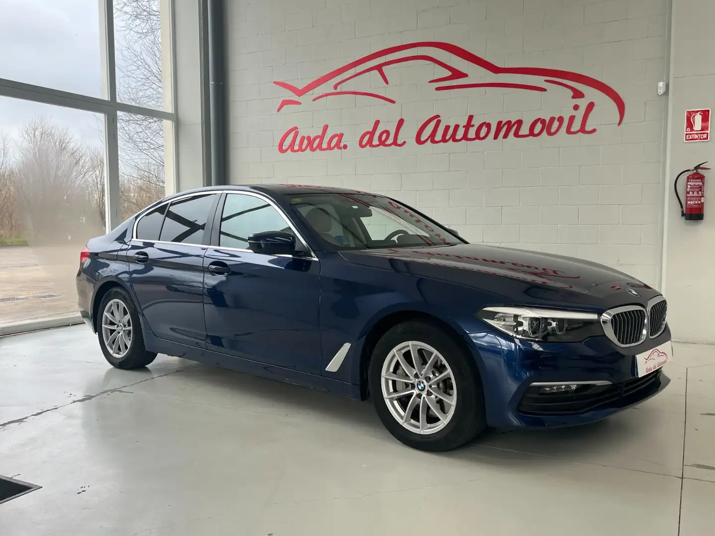 BMW 530 530e iPerformance Bleu - 1