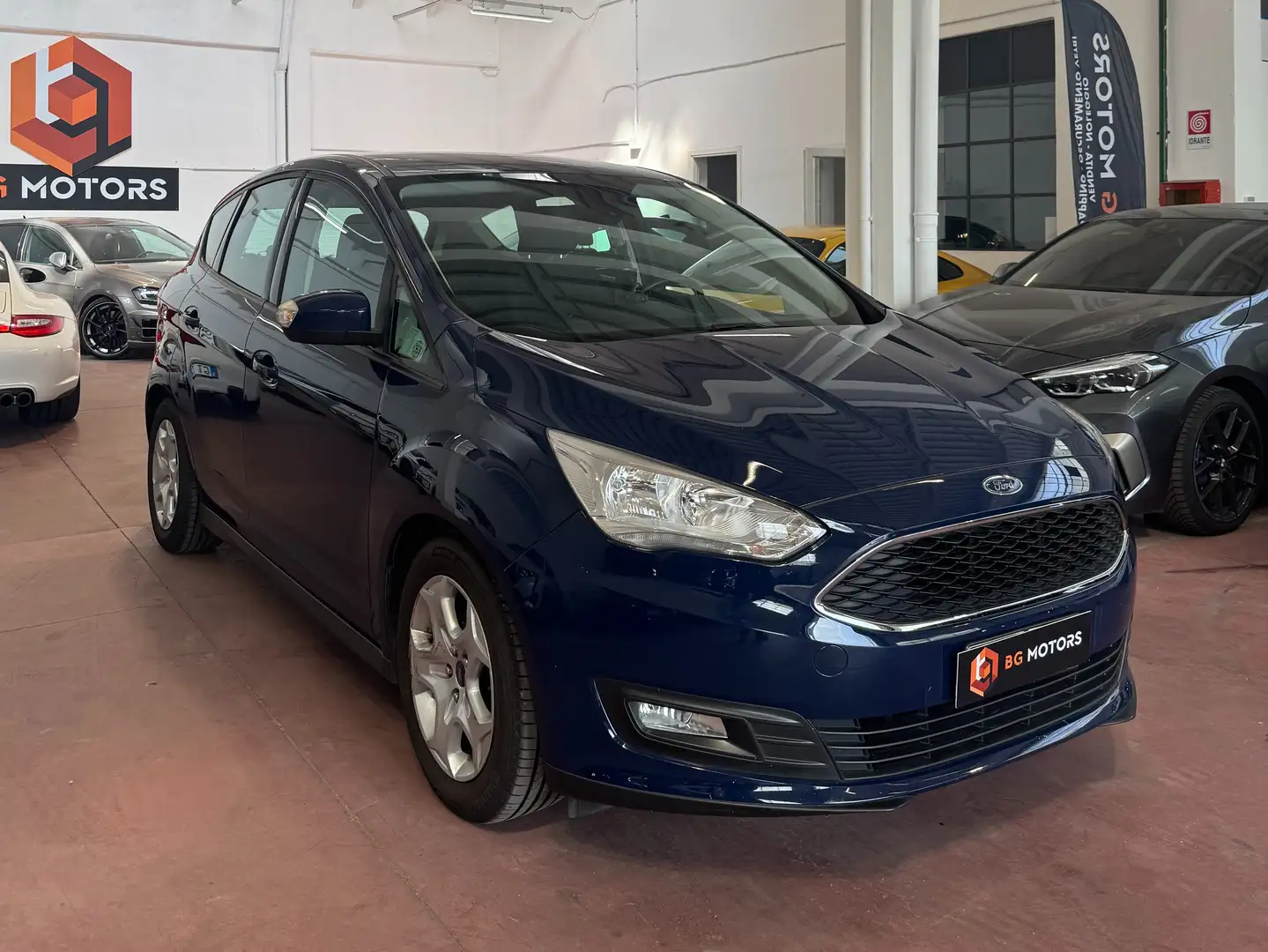 Ford C-Max 1.0 ecoboost Plus s Modrá - 1