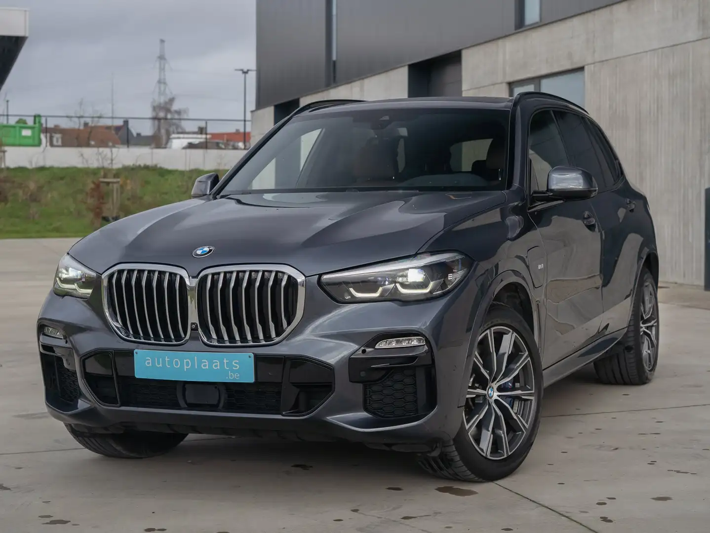 BMW X5 X5 xDrive45e M Pack-HUD-360CAMERA-TREKHAAK-CARPLAY Gris - 1