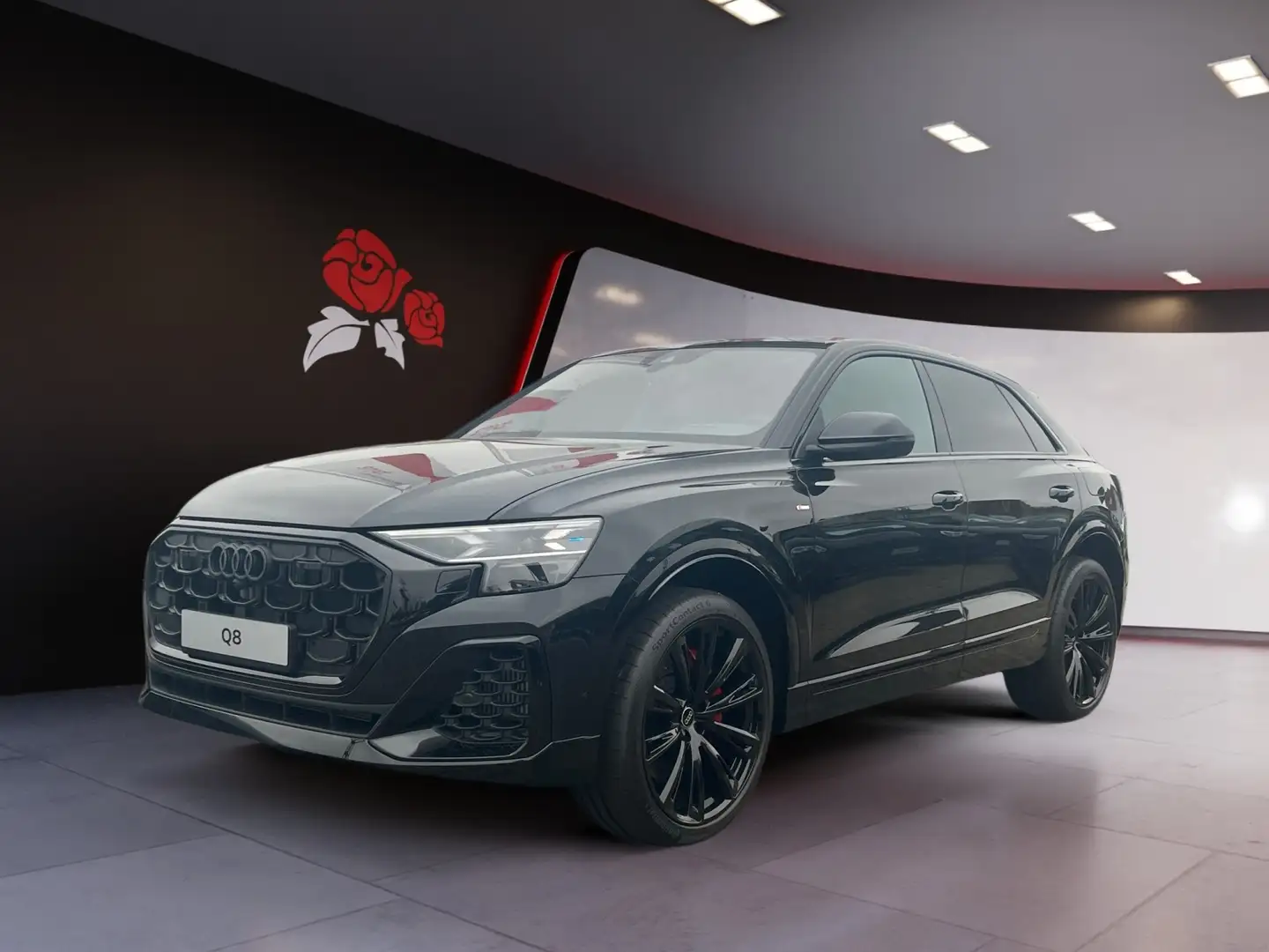 Audi Q8 60 3.0 TFSI e quattro AHK Pano B&O HUD HD-Matrix- Negro - 2