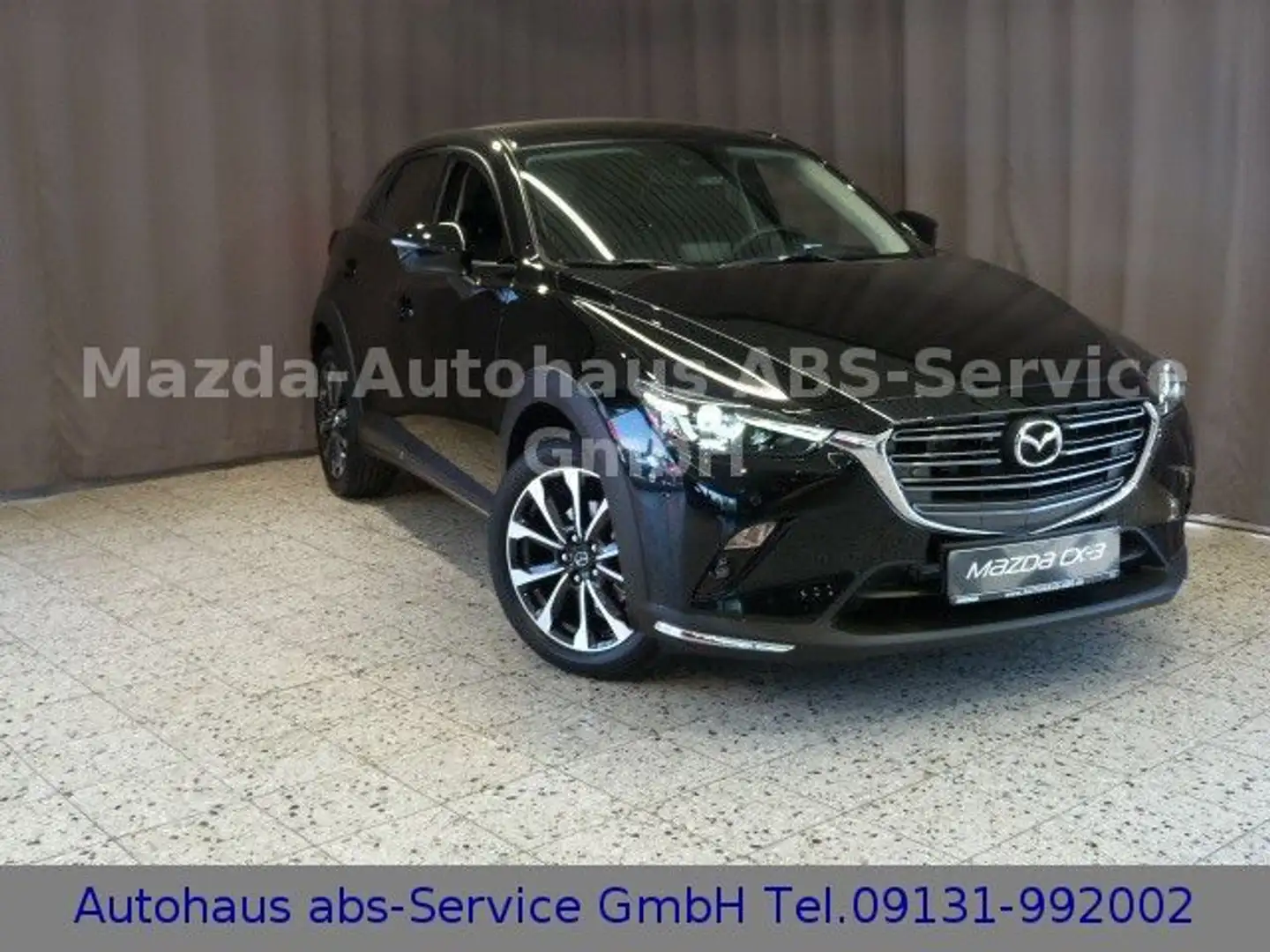 Mazda CX-3 Sports * HUD * Serviceheft * Kamera * 1.Hd. Schwarz - 1
