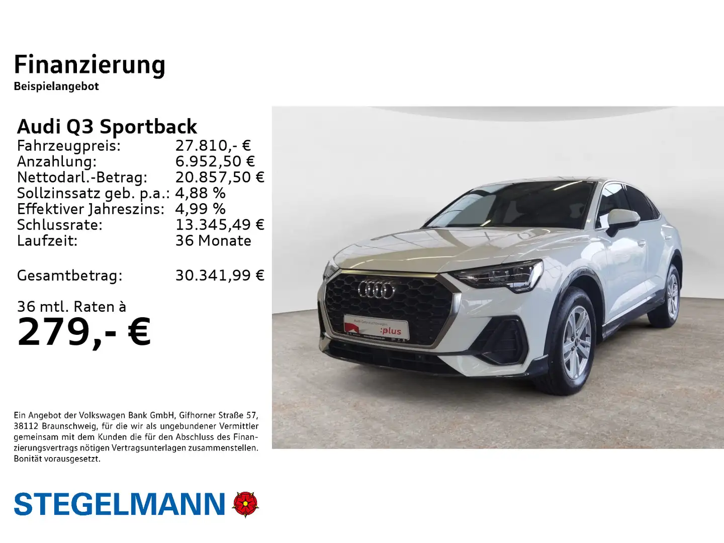 Audi Q3 35 TFSI S-tronic *LED*Navi*Sitzheiz Blanc - 2