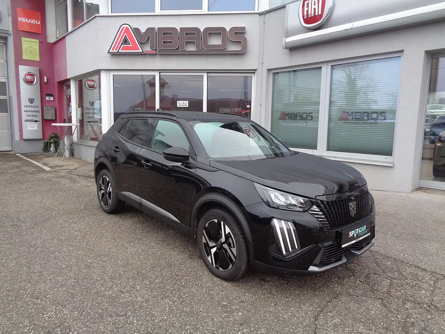 Peugeot 2008 PureTech 100 S&S Allure 6-Gang-Manuell Benzin Schwarz - 1