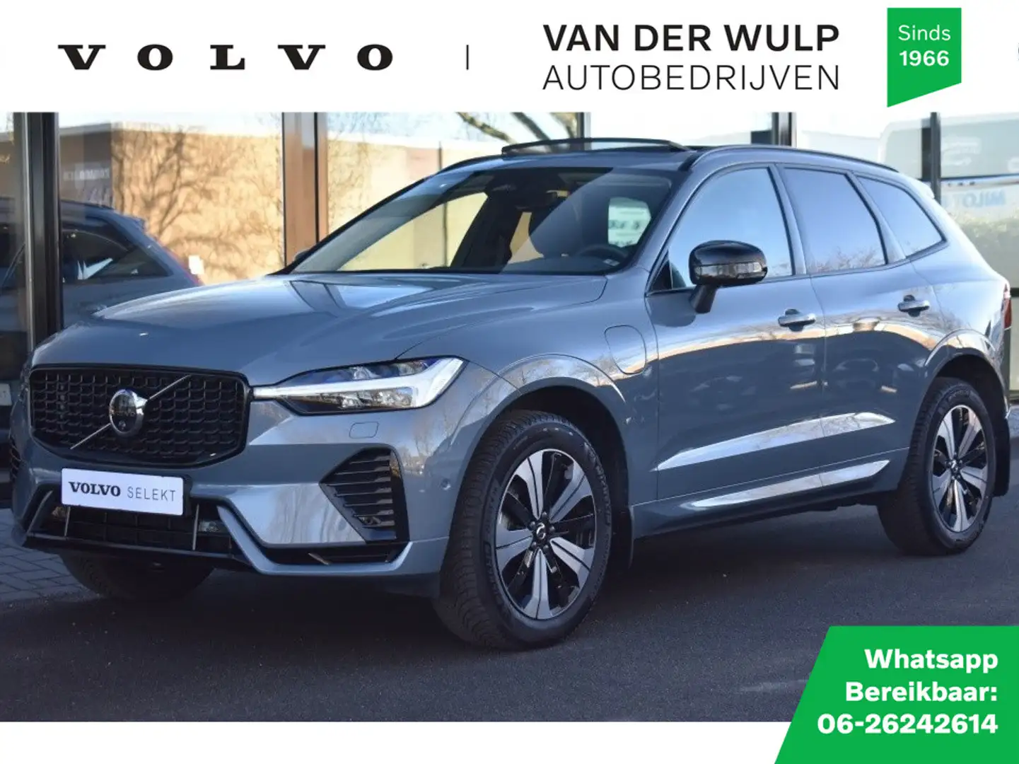 Volvo XC60 T6 350pk AWD Plus Dark | Harman Kardon | 360 camer Grijs - 1