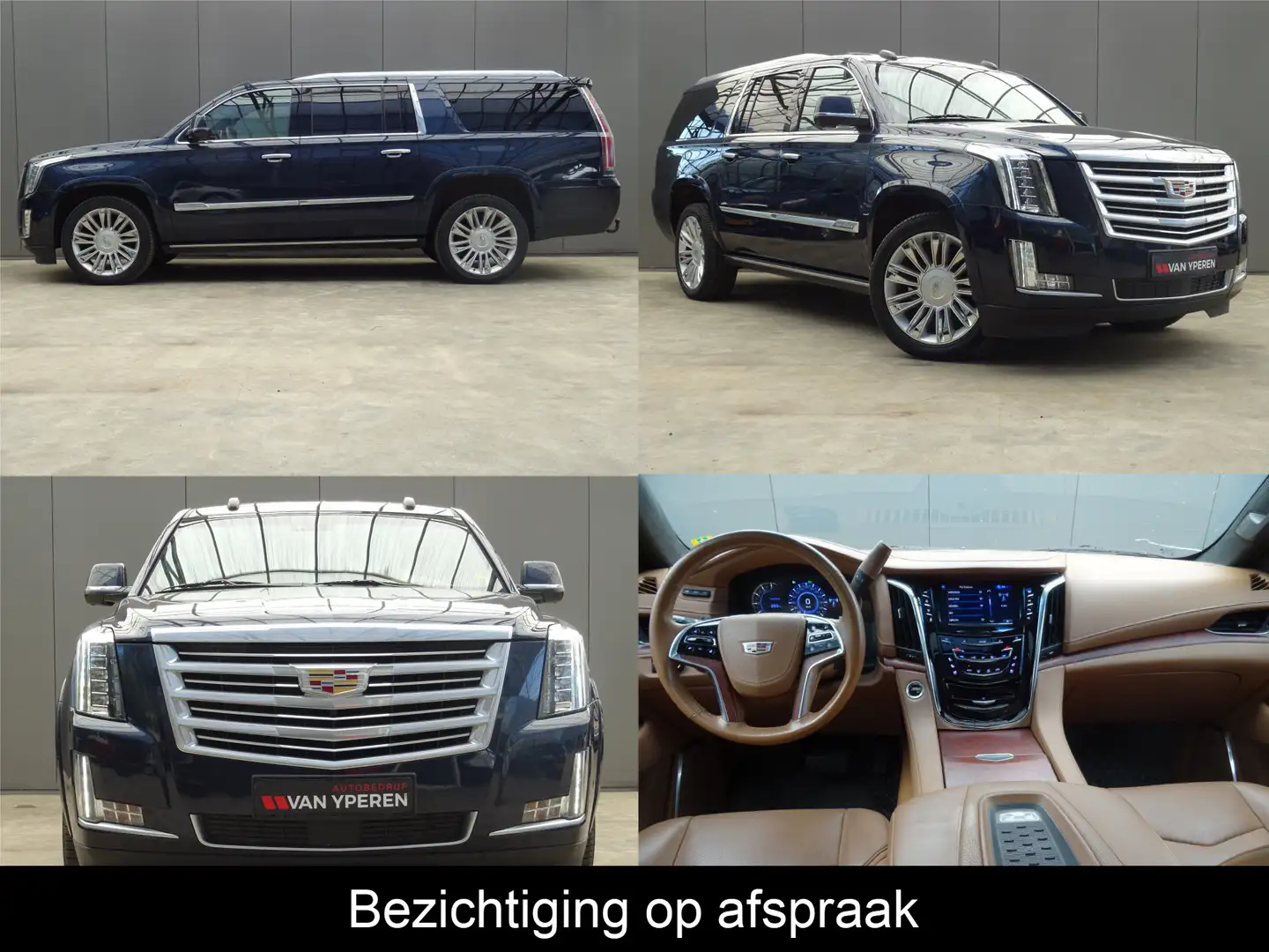 Cadillac Escalade 6.2 V8 Platinum * ESV * EX. BPM !! * FIRST CLASS R Blu/Azzurro - 1