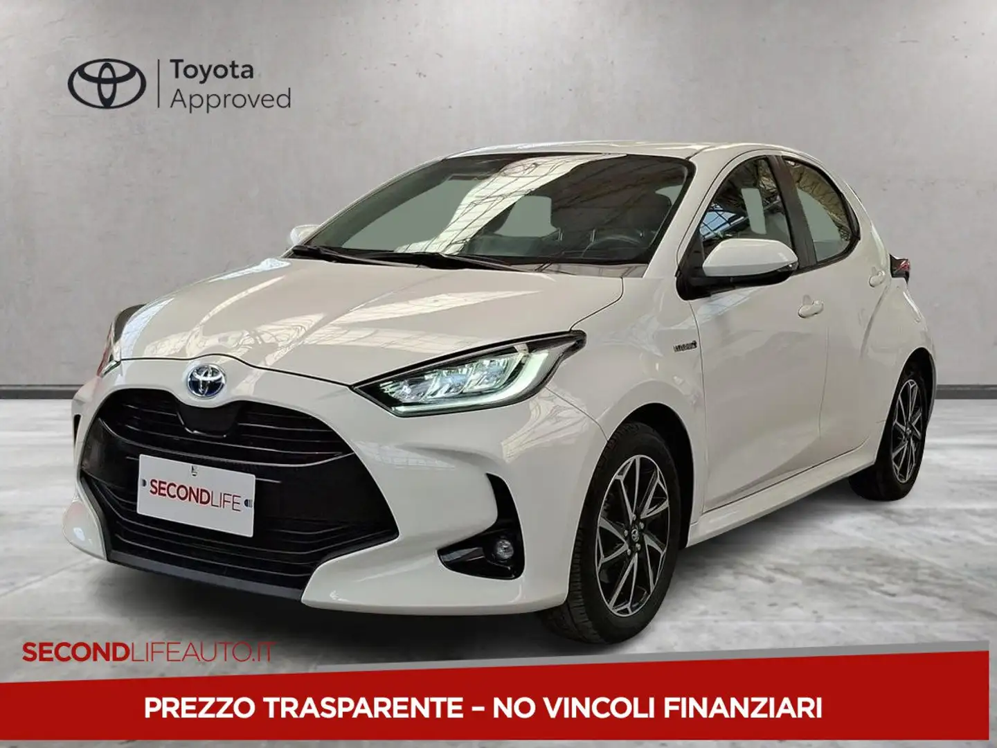 Toyota Yaris 1.5h Trend Bianco - 1