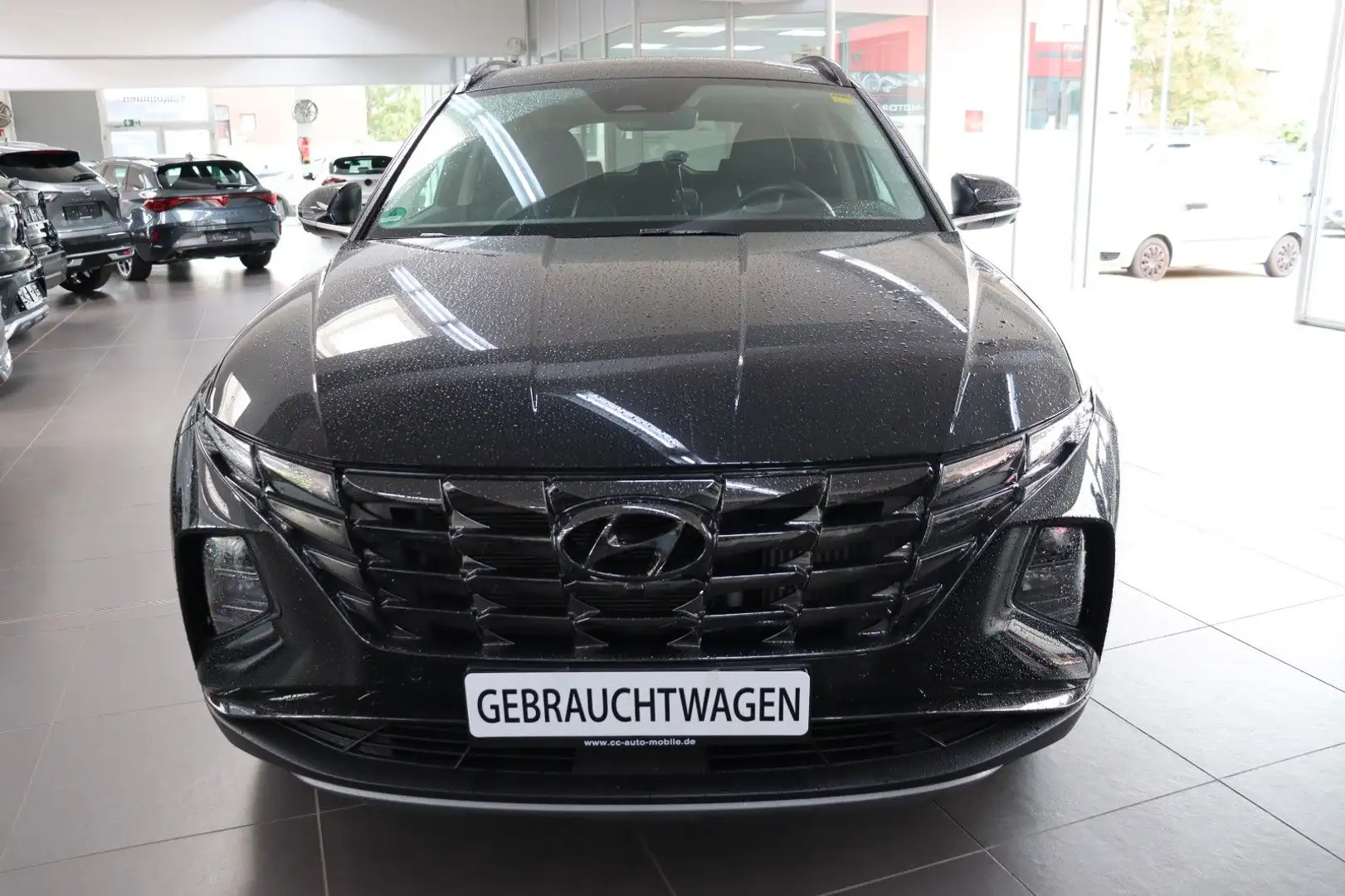 Hyundai TUCSON 1.6 T-180 AT 4WD Pano ACC LEDER SOFORT Schwarz - 2
