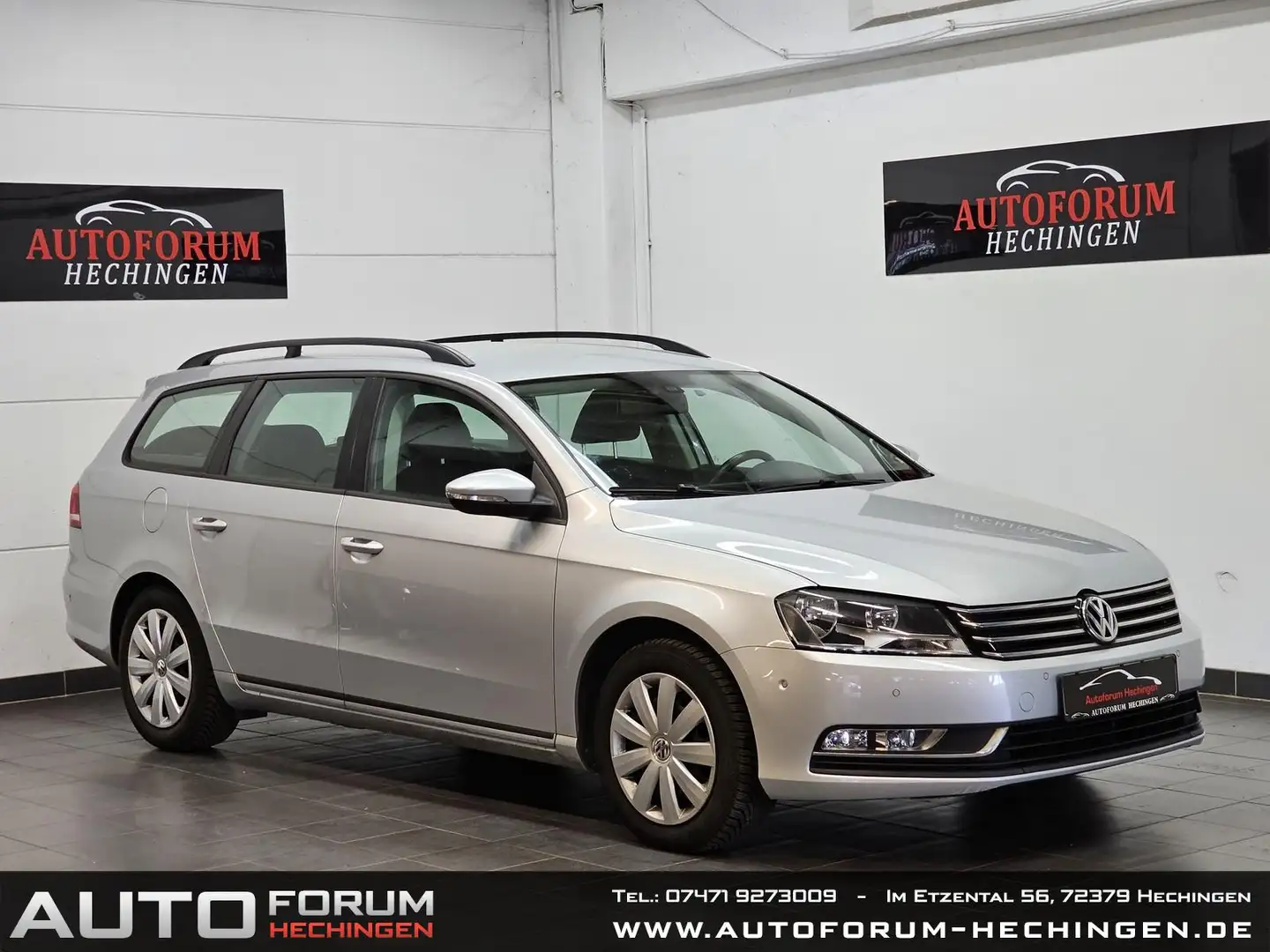 Volkswagen Passat Variant 2.0 TDi Trendline Navi Tempomat Argento - 1