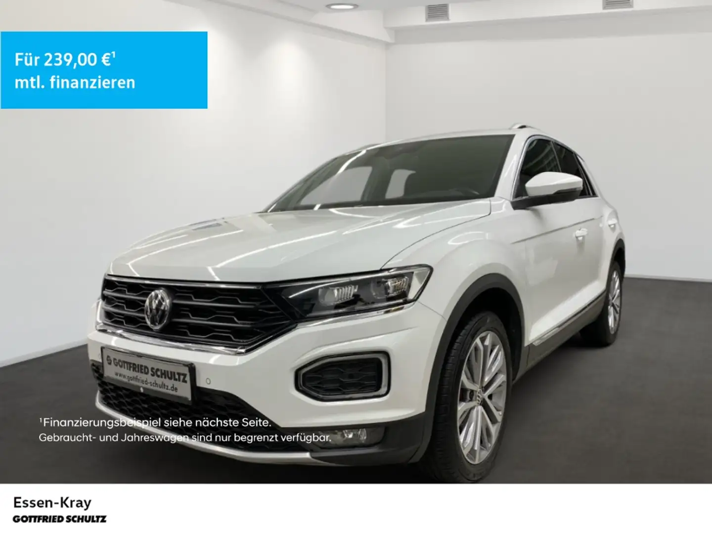 Volkswagen T-Roc Sport 2.0 TSI DSG 4Motion LED Navi Kamera Weiß - 1