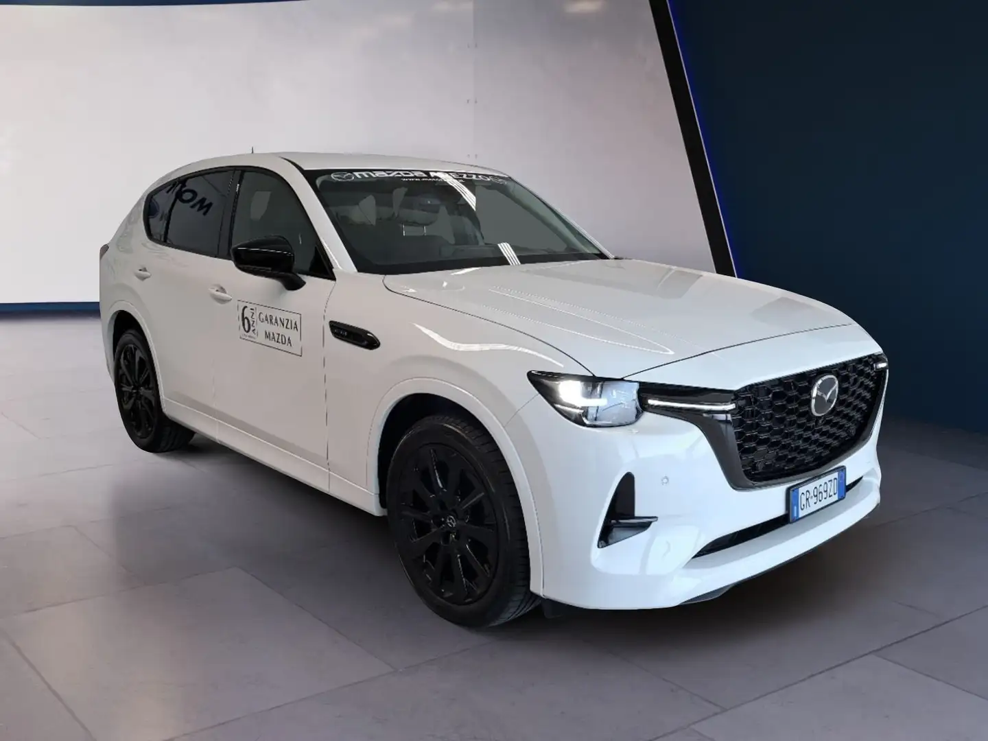 Mazda CX-60 3.3L e-Skyactiv D 249CV MHEV AWD Homura Wit - 1