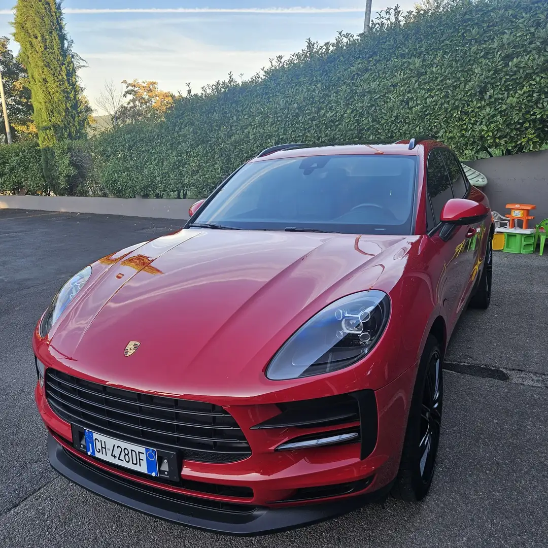 Porsche Macan Macan 2.0 245cv pdk Rosso - 1