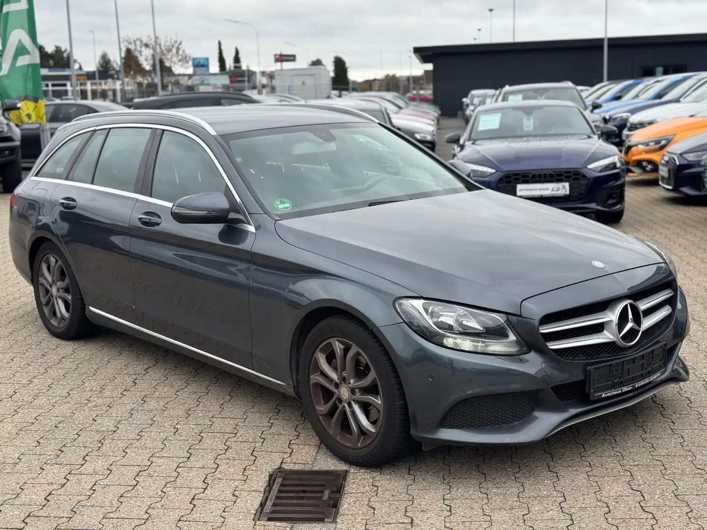Mercedes-Benz C 200 T-Modell BlueTec / d Autom.,Klimaaut.,Euro Šedá - 2