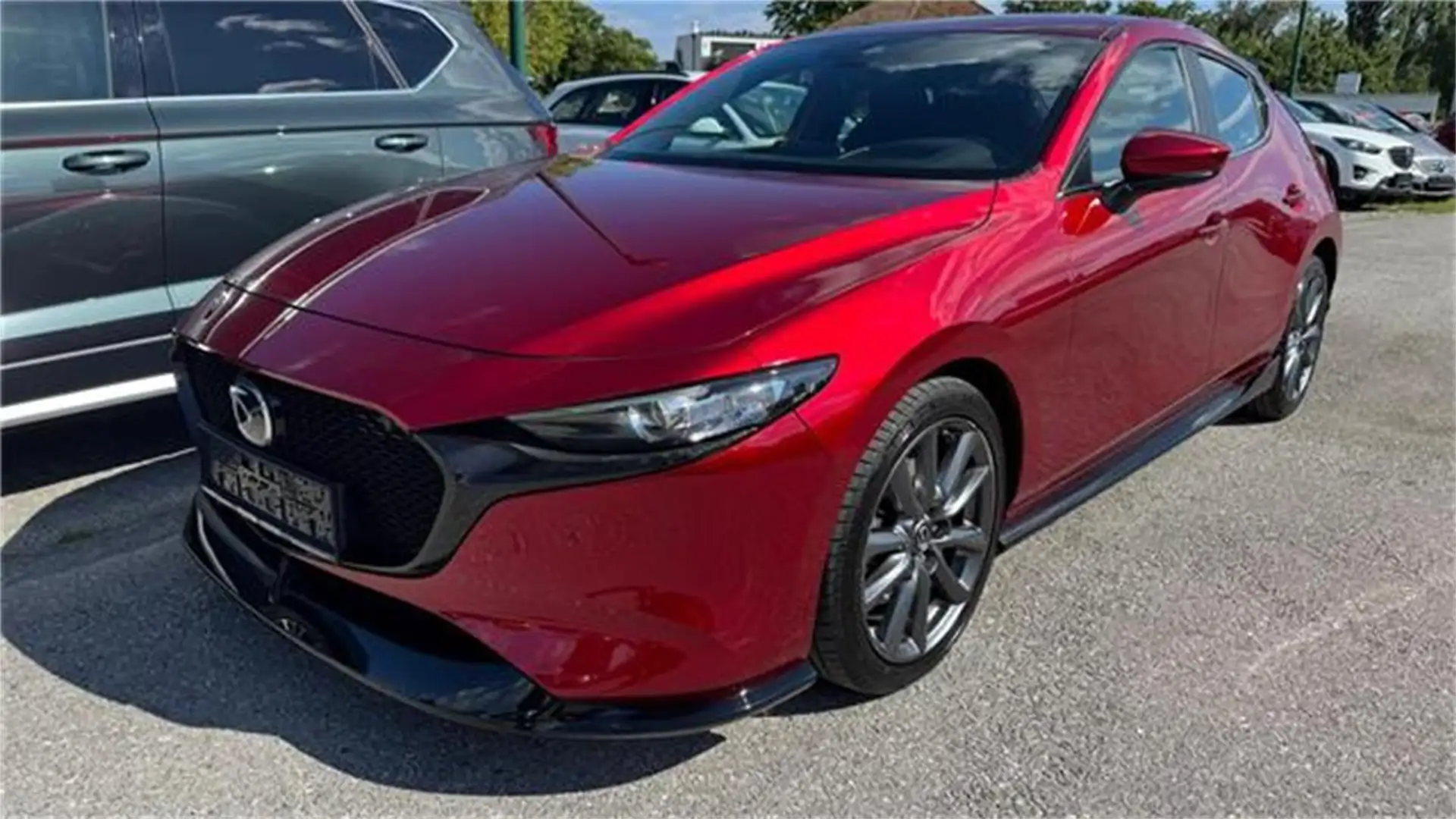 Mazda 3 e-Skyactiv-G122 Comfort Plus mit Mazda Bodykit Rot - 1