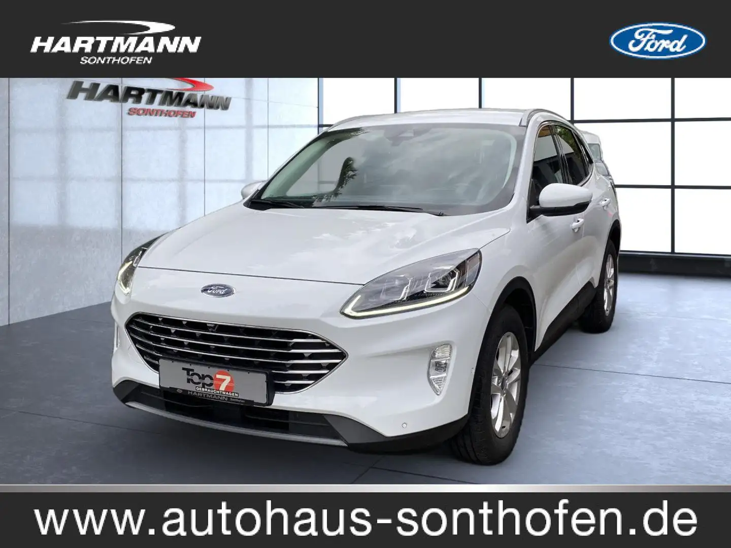 Ford Kuga Titanium Bluetooth Head Up Display Navi LED Blanc - 1