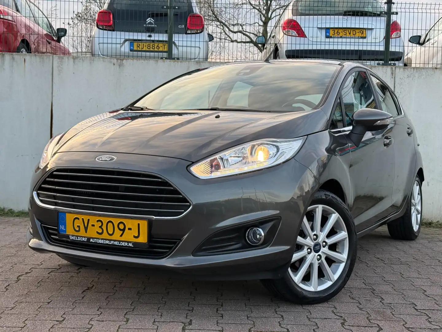 Ford Fiesta 1.0 EcoBoost Titanium/NAVI/CLIMA/CRUISE/PDC/48977 Grigio - 2