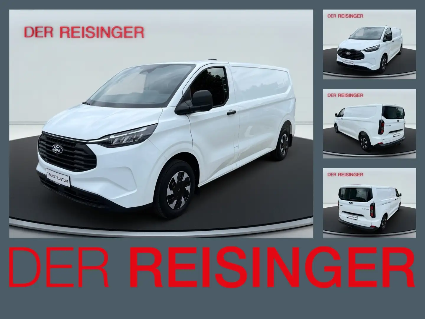 Ford Transit Custom PLUGIN HYBRID L2H1 Trend Weiß - 1