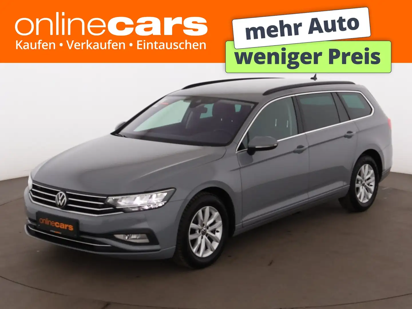 Volkswagen Passat Variant 2.0 TDI Business LED AHK RADAR NAV Grau - 1