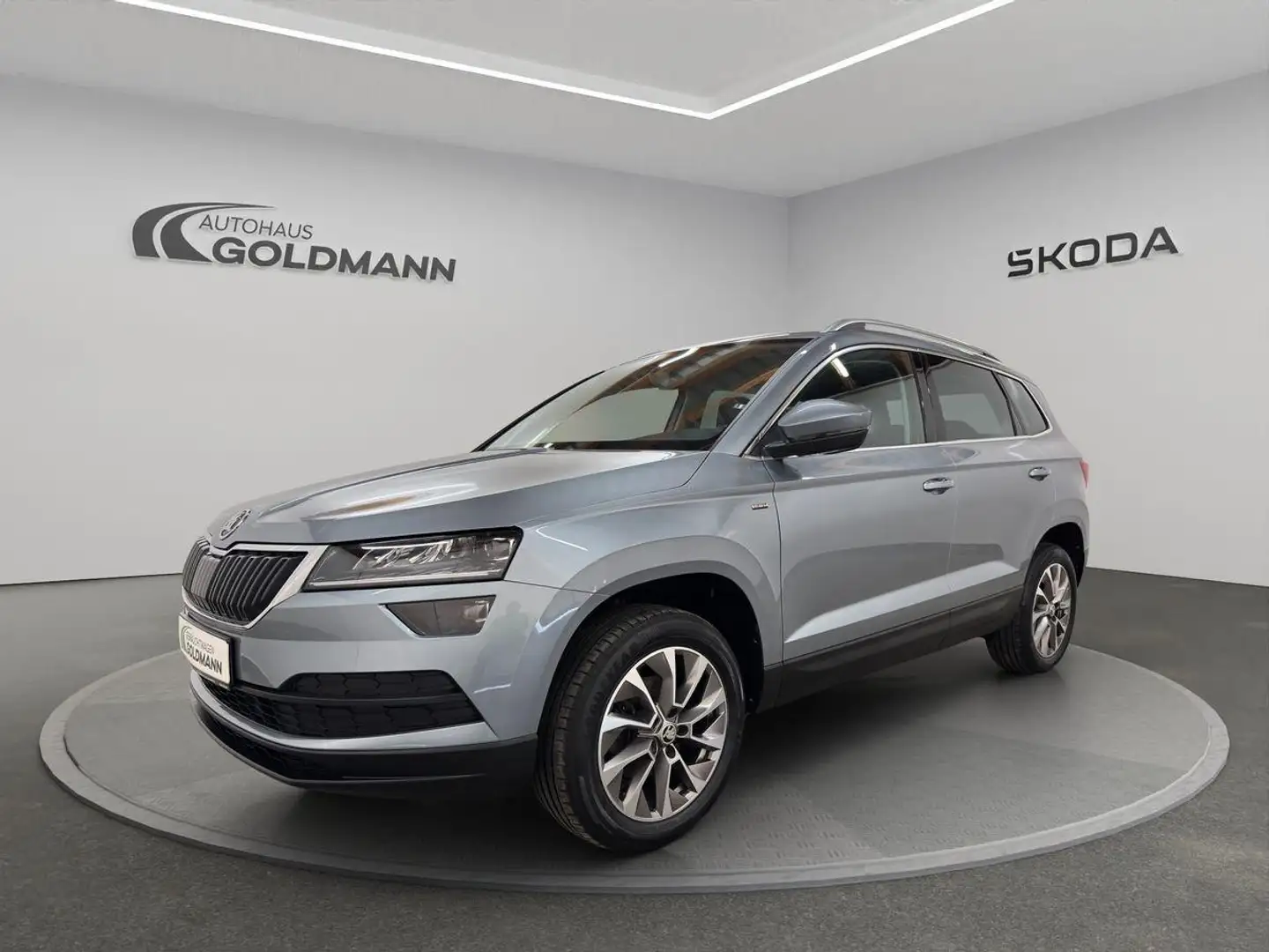 Skoda Karoq Clever 1,5 TSI 110 kW AHK Grau - 1