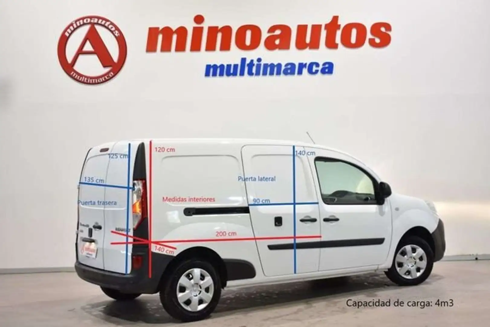Renault Kangoo EXPRESS FURGÓN MAXI 1.5 BLUE DCI 95 CV EXT Blanco - 2