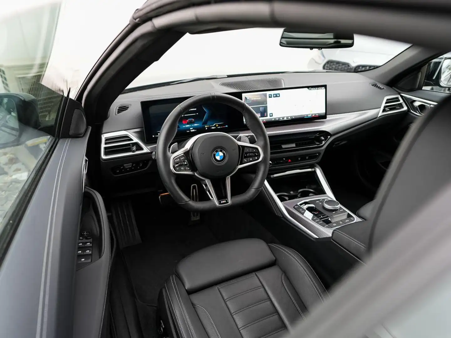 BMW 420 i Cabrio M-Sport ACC KoZg L-Heizung Nackenw Grau - 1