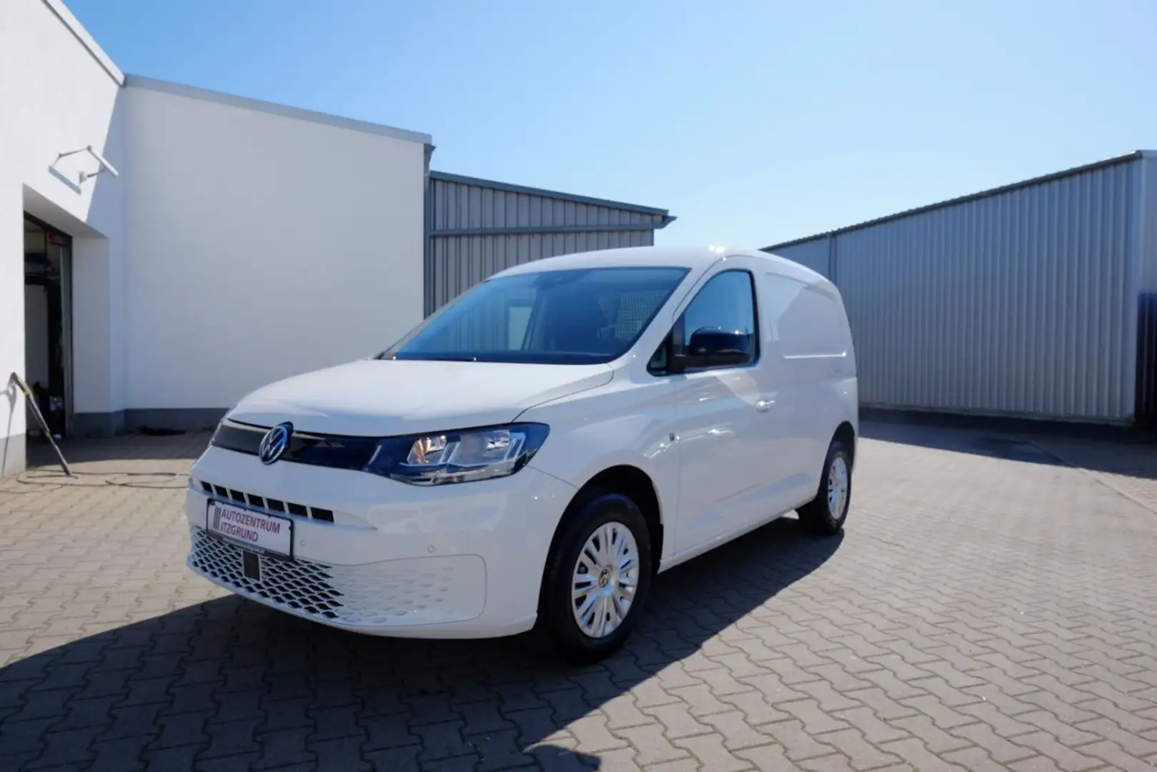 Volkswagen Caddy Cargo 2.0 TDI AppCo/PDC/Kam/SH/OptikP Blanco - 1